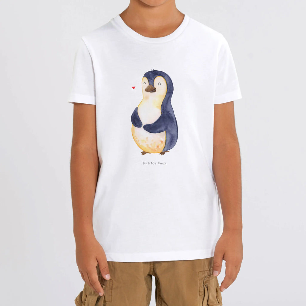 Organic Kinder T-Shirt Pinguin Diät Kinder T-Shirt, Kinder T-Shirt Mädchen, Kinder T-Shirt Jungen, Pinguin, Pinguine, Diät, Abnehmen, Abspecken, Gewicht, Motivation, Selbstliebe, Körperliebe, Selbstrespekt