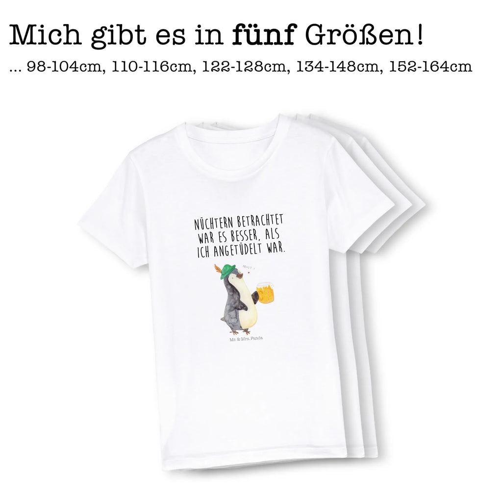 Organic Kinder T-Shirt Pinguin Bier Kinder T-Shirt, Kinder T-Shirt Mädchen, Kinder T-Shirt Jungen, Pinguin, Pinguine, Bier, Oktoberfest