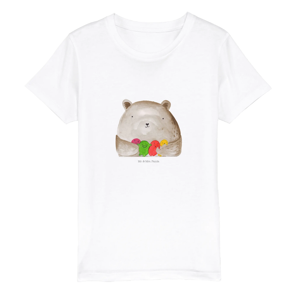 Organic Kinder T-Shirt Bär Gefühl Kinder T-Shirt, Kinder T-Shirt Mädchen, Kinder T-Shirt Jungen, Bär, Teddy, Teddybär, Wahnsinn, Verrückt, Durchgedreht