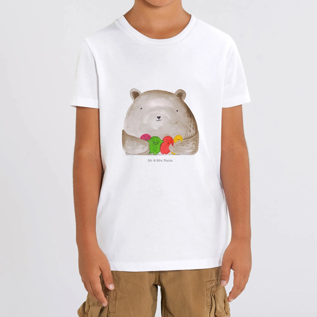 Organic Kinder T-Shirt Bär Gefühl Kinder T-Shirt, Kinder T-Shirt Mädchen, Kinder T-Shirt Jungen, Bär, Teddy, Teddybär, Wahnsinn, Verrückt, Durchgedreht