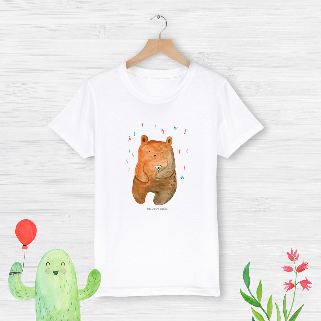 Organic Kinder T-Shirt Bär Party Kinder T-Shirt, Kinder T-Shirt Mädchen, Kinder T-Shirt Jungen, Bär, Teddy, Teddybär, Geburtstag, Geburtstagsgeschenk, Geschenk, Party, Feiern, Abfeiern, Mitbringsel, Gute Laune, Lustig