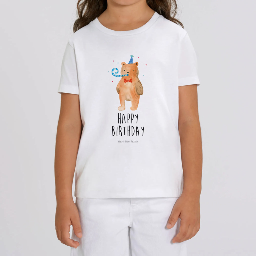 Organic Kinder T-Shirt Bär Geburtstag Kinder T-Shirt, Kinder T-Shirt Mädchen, Kinder T-Shirt Jungen, Bär, Teddy, Teddybär, Happy Birthday, Alles Gute, Glückwunsch, Geburtstag