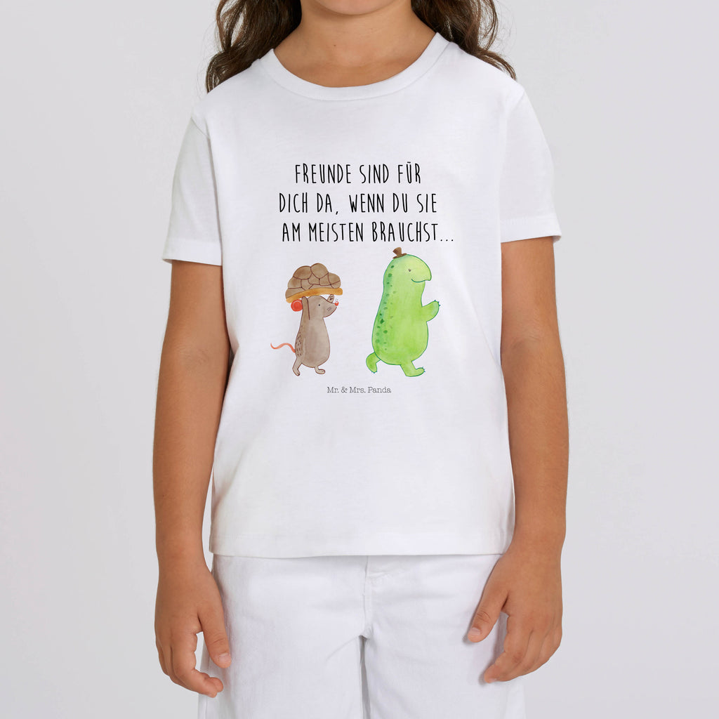 Organic Kinder T-Shirt Schildkröte & Maus Kinder T-Shirt, Kinder T-Shirt Mädchen, Kinder T-Shirt Jungen, Schildkröte, Maus, Freunde, Freundinnen, beste Freunde, beste Freundinnen