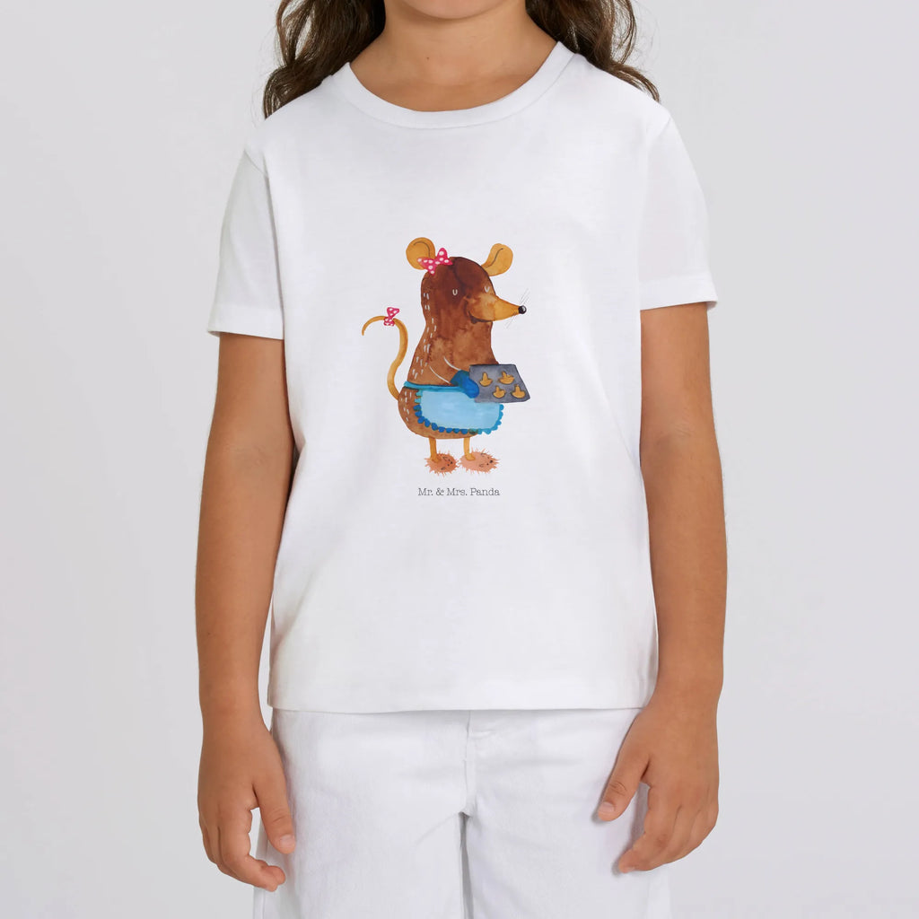 Organic Kinder T-Shirt Maus Kekse Kinder T-Shirt, Kinder T-Shirt Mädchen, Kinder T-Shirt Jungen, Winter, Weihnachten, Weihnachtsdeko, Nikolaus, Advent, Heiligabend, Wintermotiv, Maus, Kekse, backen, Weihnachtskekse, Plätzchen, Weihnachtsbäckerei, Chaosqueen