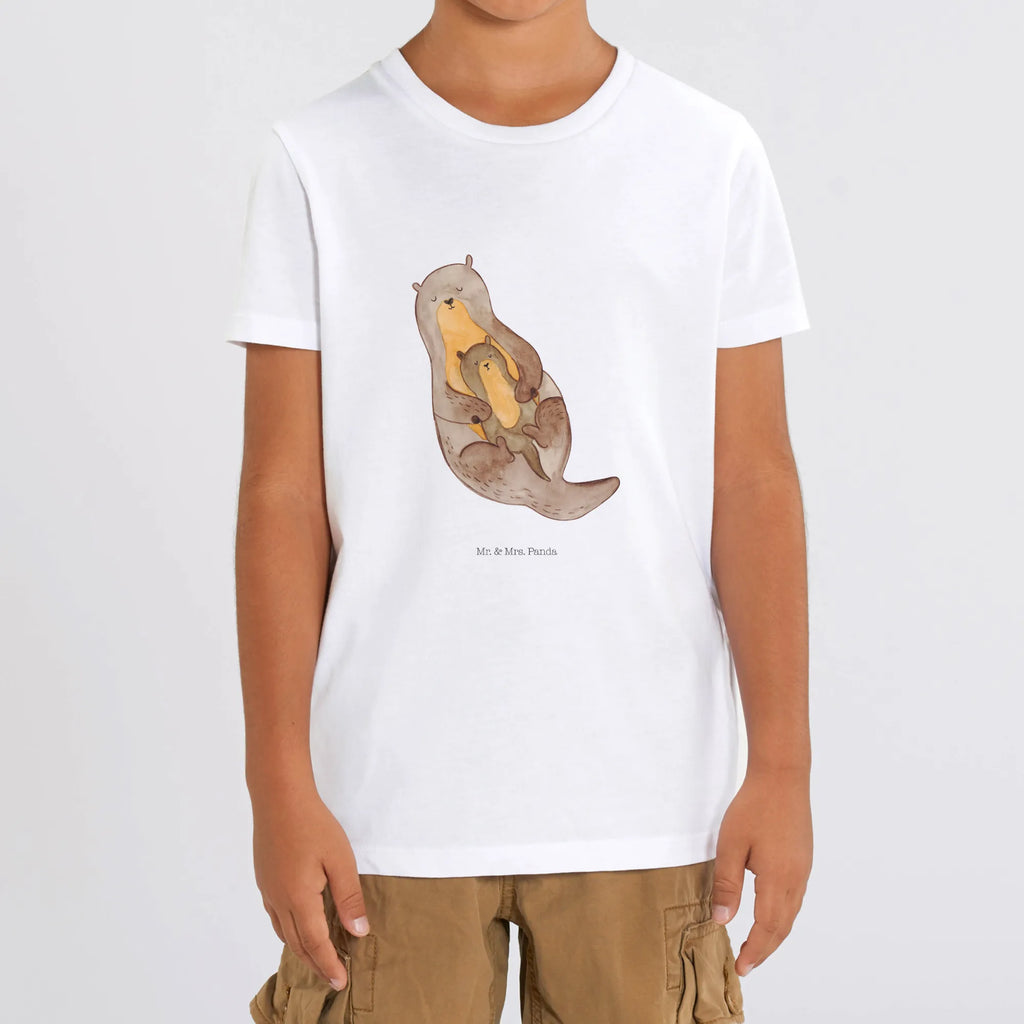 Organic Kinder T-Shirt Otter Kind Kinder T-Shirt, Kinder T-Shirt Mädchen, Kinder T-Shirt Jungen, Otter, Fischotter, Seeotter, Otter Seeotter See Otter