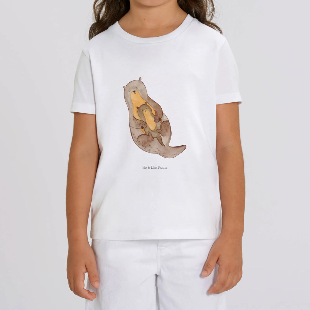 Organic Kinder T-Shirt Otter Kind Kinder T-Shirt, Kinder T-Shirt Mädchen, Kinder T-Shirt Jungen, Otter, Fischotter, Seeotter, Otter Seeotter See Otter