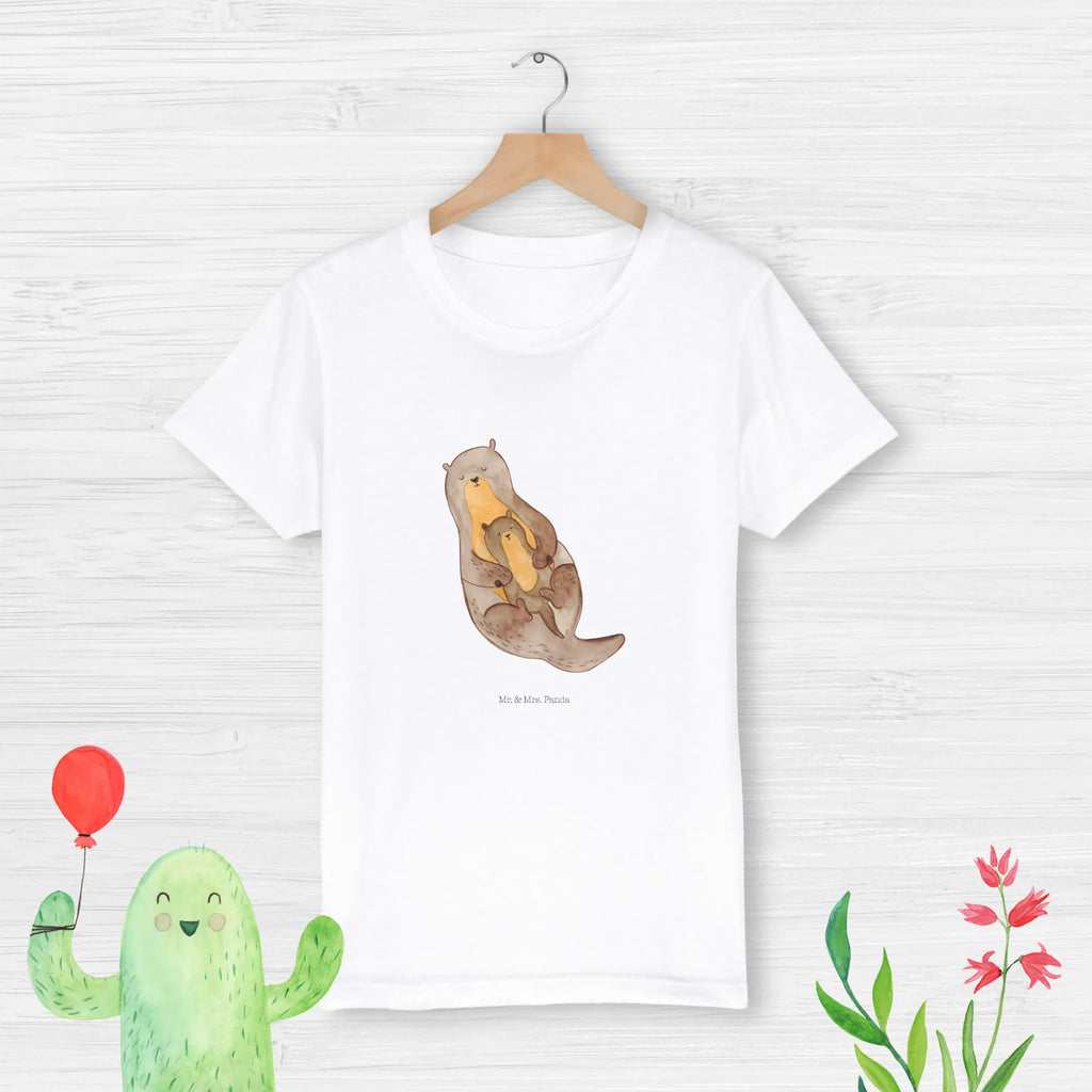 Organic Kinder T-Shirt Otter Kind Kinder T-Shirt, Kinder T-Shirt Mädchen, Kinder T-Shirt Jungen, Otter, Fischotter, Seeotter, Otter Seeotter See Otter