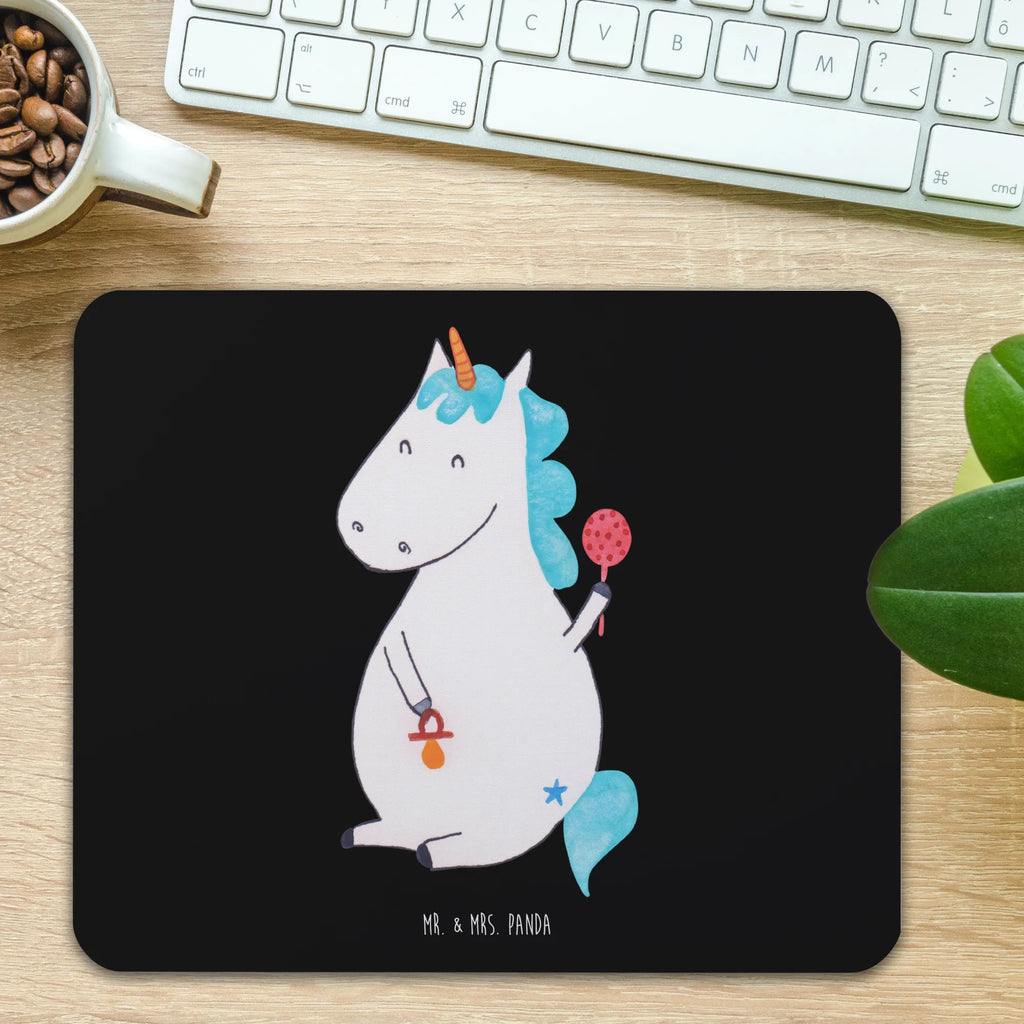 Mauspad Einhorn Baby Mousepad, Computer zubehör, Büroausstattung, PC Zubehör, Arbeitszimmer, Mauspad, Einzigartiges Mauspad, Designer Mauspad, Mausunterlage, Mauspad Büro, Einhorn, Einhörner, Einhorn Deko, Pegasus, Unicorn, Mutter, Geburt, Geburtstag, erstes Kind, Baby, Babyglück, Nachwuchs, Eltern, Party, Kind, Schnuller