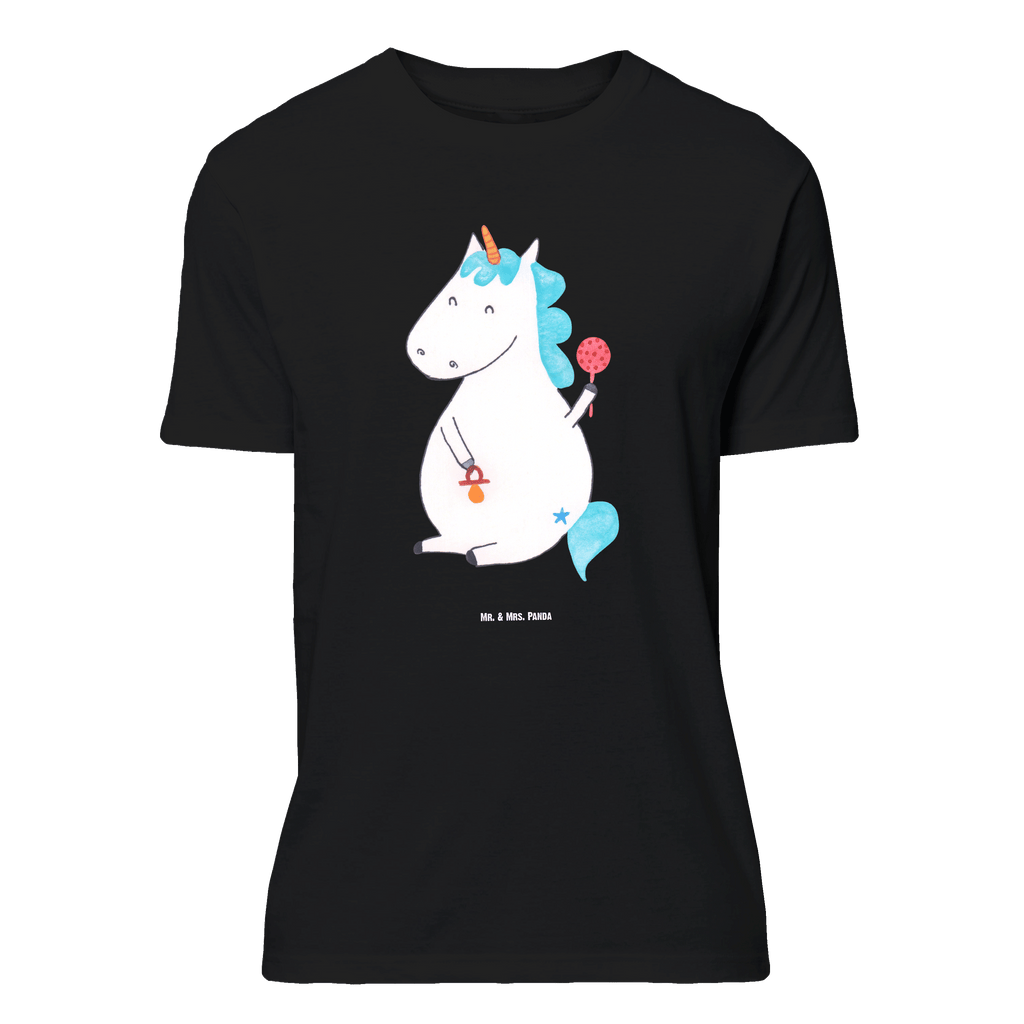 T-Shirt Standard Einhorn Baby T-Shirt, Shirt, Tshirt, Lustiges T-Shirt, T-Shirt mit Spruch, Party, Junggesellenabschied, Jubiläum, Geburstag, Herrn, Damen, Männer, Frauen, Schlafshirt, Nachthemd, Sprüche, Einhorn, Einhörner, Einhorn Deko, Pegasus, Unicorn, Mutter, Geburt, Geburtstag, erstes Kind, Baby, Babyglück, Nachwuchs, Eltern, Kind, Schnuller