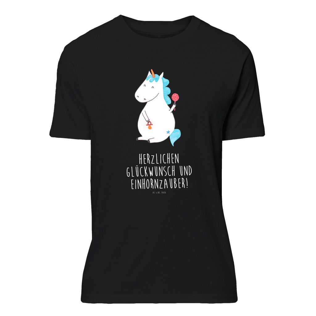 T-Shirt Standard Einhorn Baby T-Shirt, Shirt, Tshirt, Lustiges T-Shirt, T-Shirt mit Spruch, Party, Junggesellenabschied, Jubiläum, Geburstag, Herrn, Damen, Männer, Frauen, Schlafshirt, Nachthemd, Sprüche, Einhorn, Einhörner, Einhorn Deko, Pegasus, Unicorn, Mutter, Geburt, Geburtstag, erstes Kind, Baby, Babyglück, Nachwuchs, Eltern, Kind, Schnuller