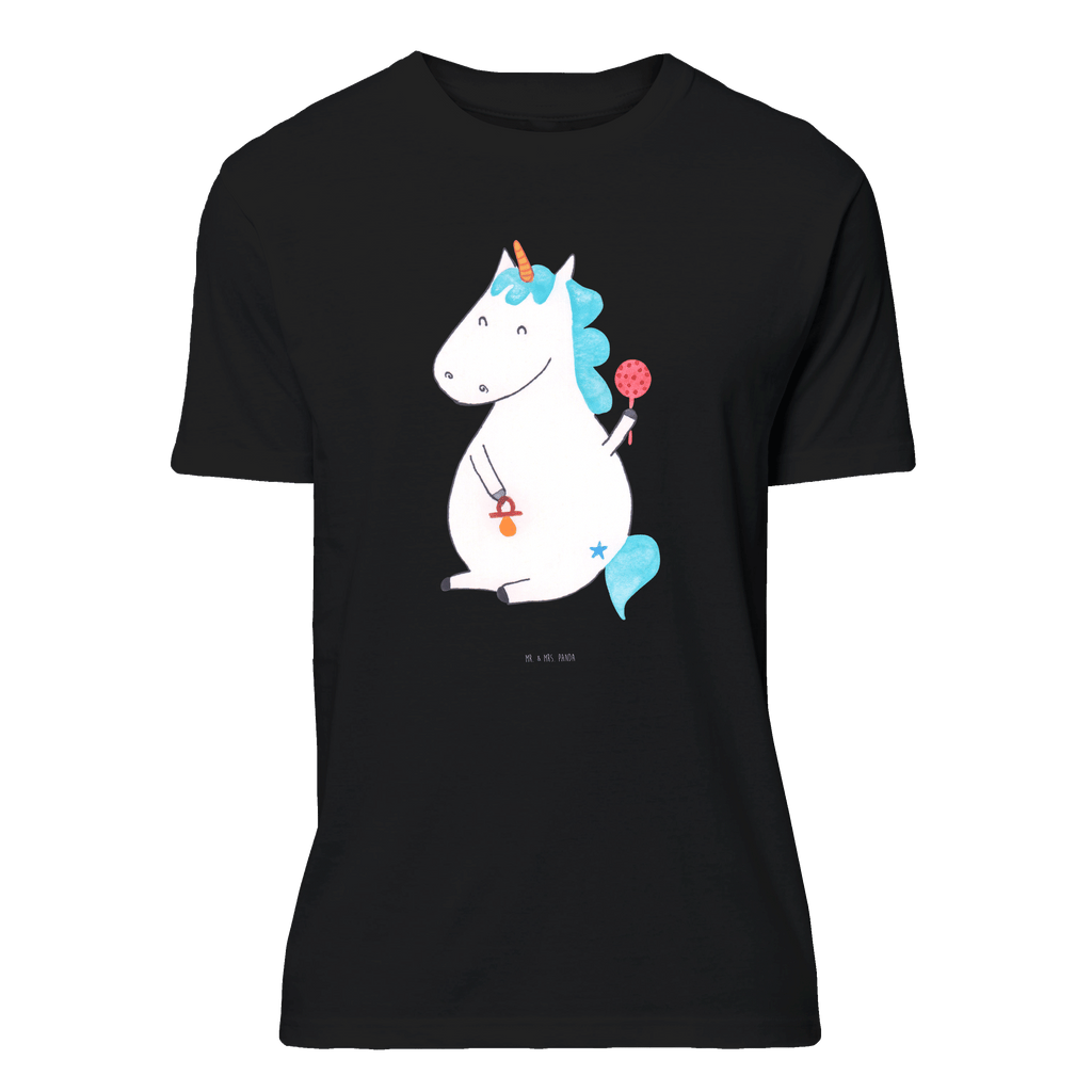 T-Shirt Standard Einhorn Baby T-Shirt, Shirt, Tshirt, Lustiges T-Shirt, T-Shirt mit Spruch, Party, Junggesellenabschied, Jubiläum, Geburstag, Herrn, Damen, Männer, Frauen, Schlafshirt, Nachthemd, Sprüche, Einhorn, Einhörner, Einhorn Deko, Pegasus, Unicorn, Mutter, Geburt, Geburtstag, erstes Kind, Baby, Babyglück, Nachwuchs, Eltern, Kind, Schnuller