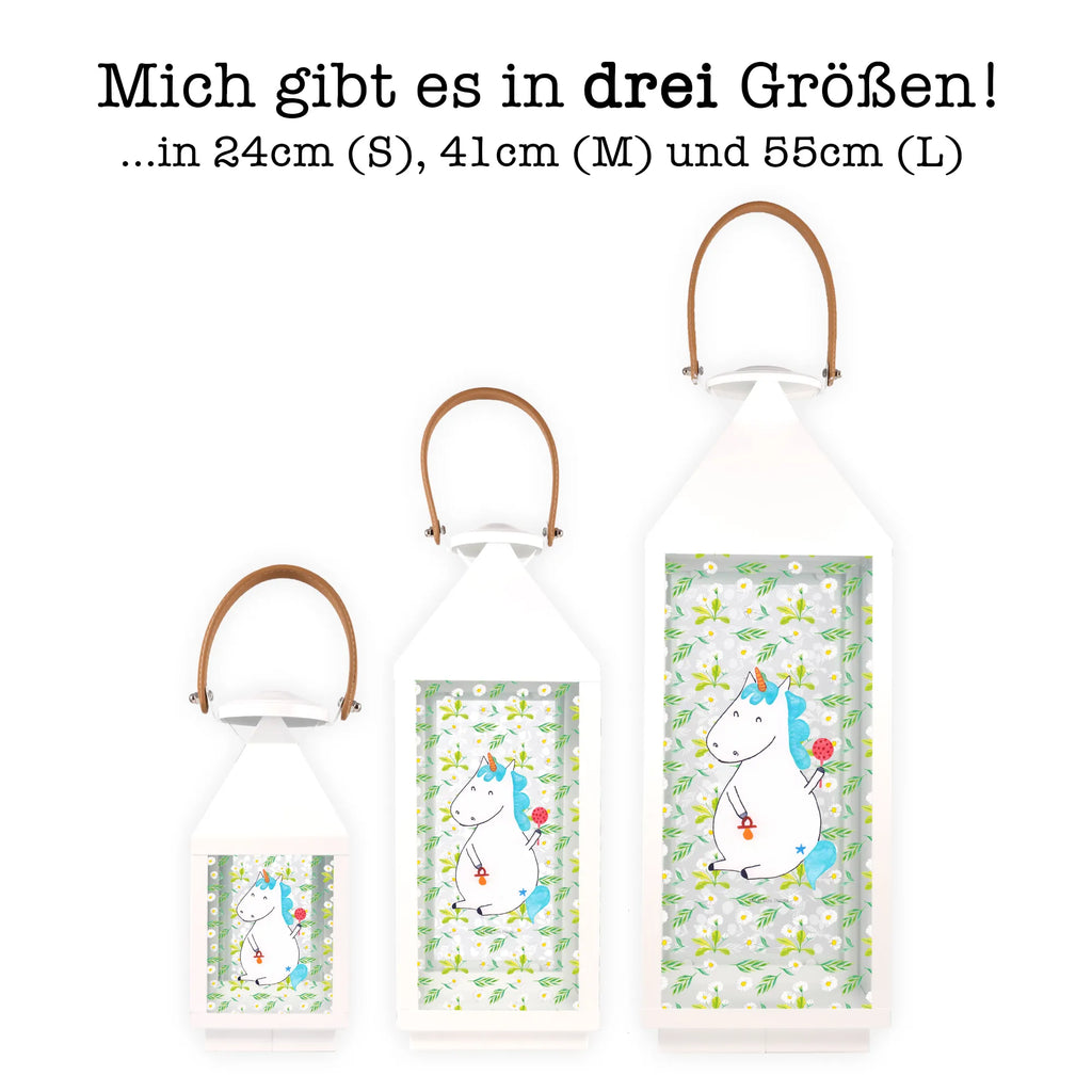 Deko Laterne Einhorn Baby Gartenlampe, Gartenleuchte, Gartendekoration, Gartenlicht, Laterne kleine Laternen, XXL Laternen, Laterne groß, Einhorn, Einhörner, Einhorn Deko, Unicorn, Mutter, Geburt, Geburtstag, erstes Kind, Baby, Babyglück, Nachwuchs, Eltern, Party, Kind, Schnuller