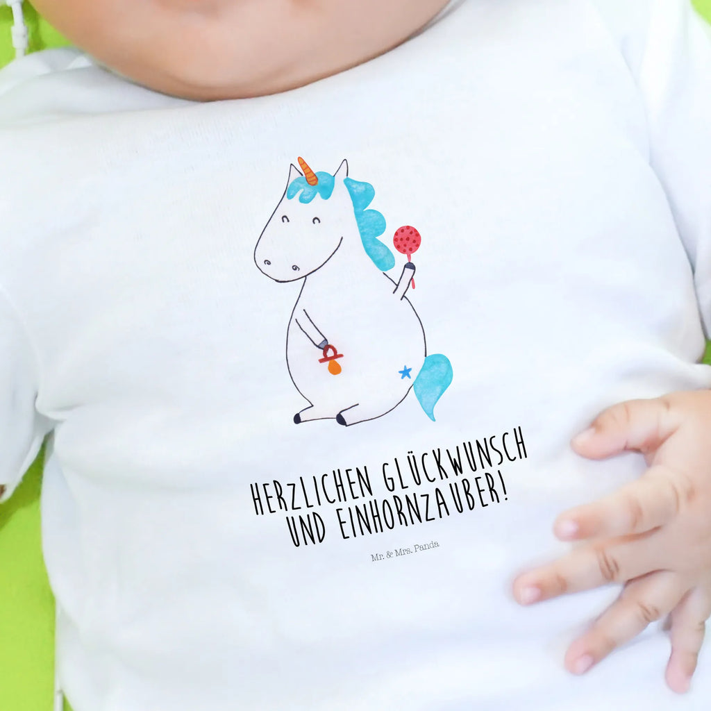 Organic Baby Shirt Einhorn Baby Baby T-Shirt, Jungen Baby T-Shirt, Mädchen Baby T-Shirt, Shirt, Einhorn, Einhörner, Einhorn Deko, Pegasus, Unicorn, Mutter, Geburt, Geburtstag, erstes Kind, Baby, Babyglück, Nachwuchs, Eltern, Party, Kind, Schnuller