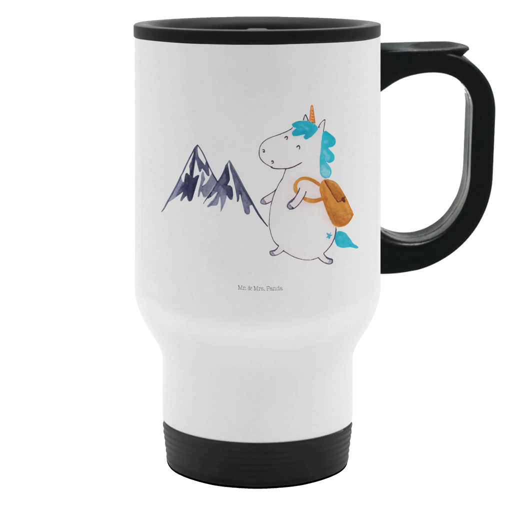 Thermobecher Einhorn Bergsteiger Thermobecher, To Go Becher, Thermotasse, Kaffeebecher, Isolierbecher, Thermobecher To Go, Warmhaltetasse, Edelstahlbecher, Reisebecher, Tasse mit Deckel, Thermobecher für 400 ml, Kaffeetasse zum Mitnehmen, Tasse zum Mitnehmen, Spülmaschinenfest, Einhorn, Einhörner, Einhorn Deko, Unicorn, Bergsteiger, Abenteuer, Berge, Abenteurer, Weltenbummler, Weltreise, Reisen, Urlaub, Entdecker