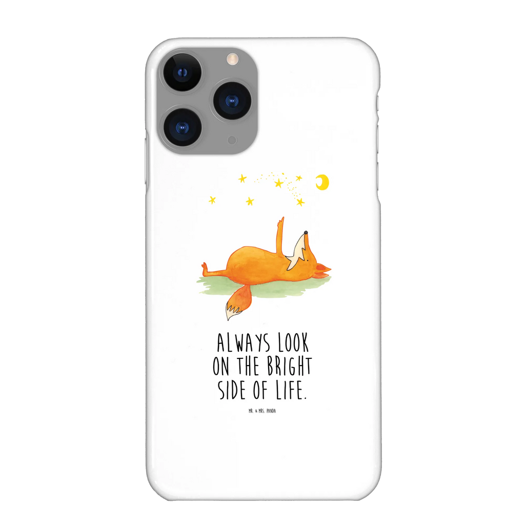 Handyhülle Fuchs Sterne Handyhülle, Handycover, Cover, Handy, Hülle, Iphone 10, Iphone X, Fuchs, Füchse, tröstende Worte, Spruch positiv, Spruch schön, Romantik, Always Look on the Bright Side of Life