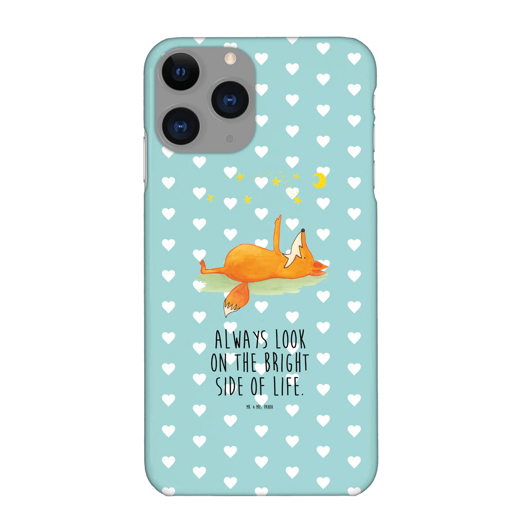 Handyhülle Fuchs Sterne Handyhülle, Handycover, Cover, Handy, Hülle, Iphone 10, Iphone X, Fuchs, Füchse, tröstende Worte, Spruch positiv, Spruch schön, Romantik, Always Look on the Bright Side of Life