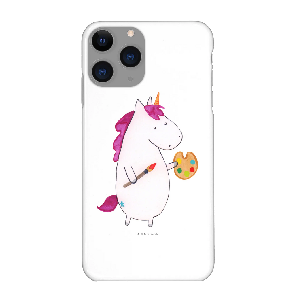 Handyhülle Einhorn Künstler Handyhülle, Handycover, Cover, Handy, Hülle, Iphone 10, Iphone X, Einhorn, Einhörner, Einhorn Deko, Pegasus, Unicorn, Englisch, Künstler, Artist, Malen, Zeichnen, Welt, Farbe, Stift, Pinsel, Geschenk, Maler