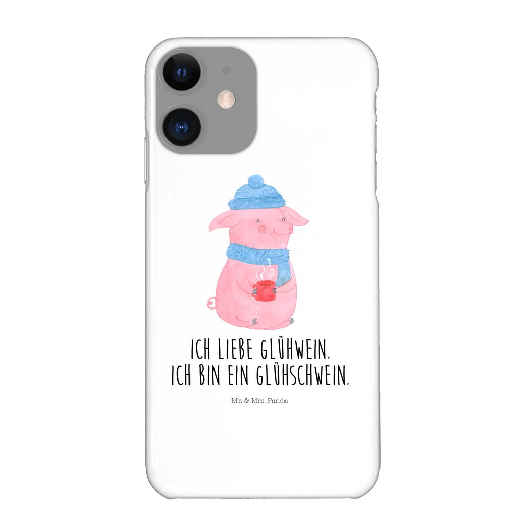 Handyhülle Schwein Glühwein Handyhülle, Handycover, Cover, Handy, Hülle, Iphone 10, Iphone X, Winter, Weihnachten, Weihnachtsdeko, Nikolaus, Advent, Heiligabend, Wintermotiv, Glühschwein, Glühwein, Weihnachtsmarkt, Punsch