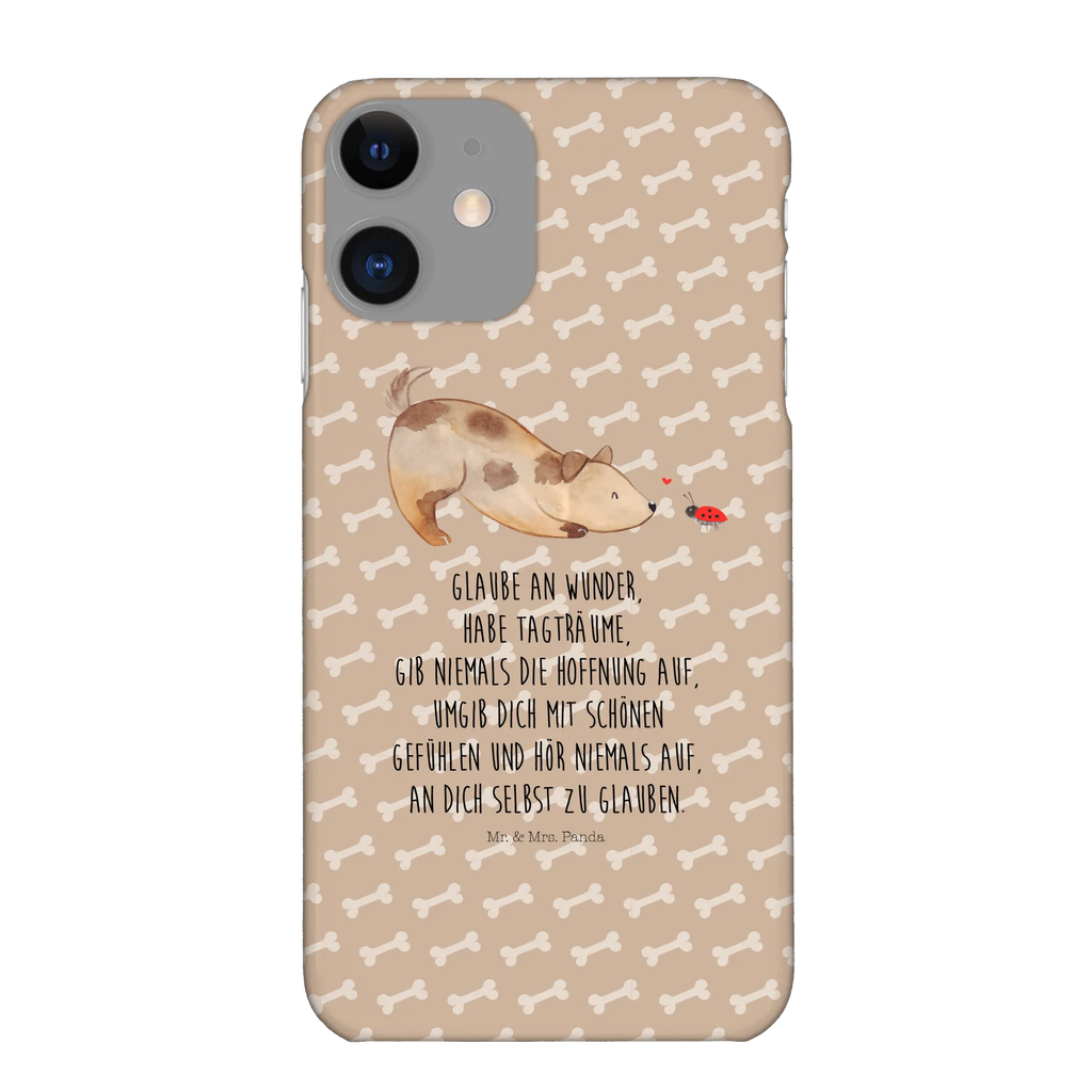 Handyhülle Hund Marienkäfer Handyhülle, Handycover, Cover, Handy, Hülle, Iphone 10, Iphone X, Hund, Hundemotiv, Haustier, Hunderasse, Tierliebhaber, Hundebesitzer, Sprüche, Hunde, Hundespruch, Marienkäfer, Mischling, Mischlinghund