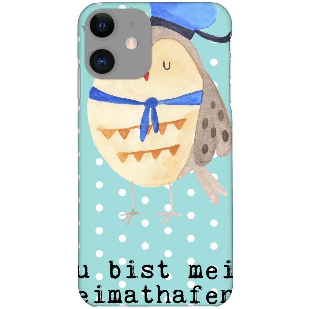 Handyhülle Eule Matrose Handyhülle, Handycover, Cover, Handy, Hülle, Iphone 10, Iphone X, Eule, Eule Spruch, Eule Deko, Owl, Wortspiel lustig, Matrose, Freundin, Ehe, Seefahrer, Heimathafen, Hochzeitstag Geschenk