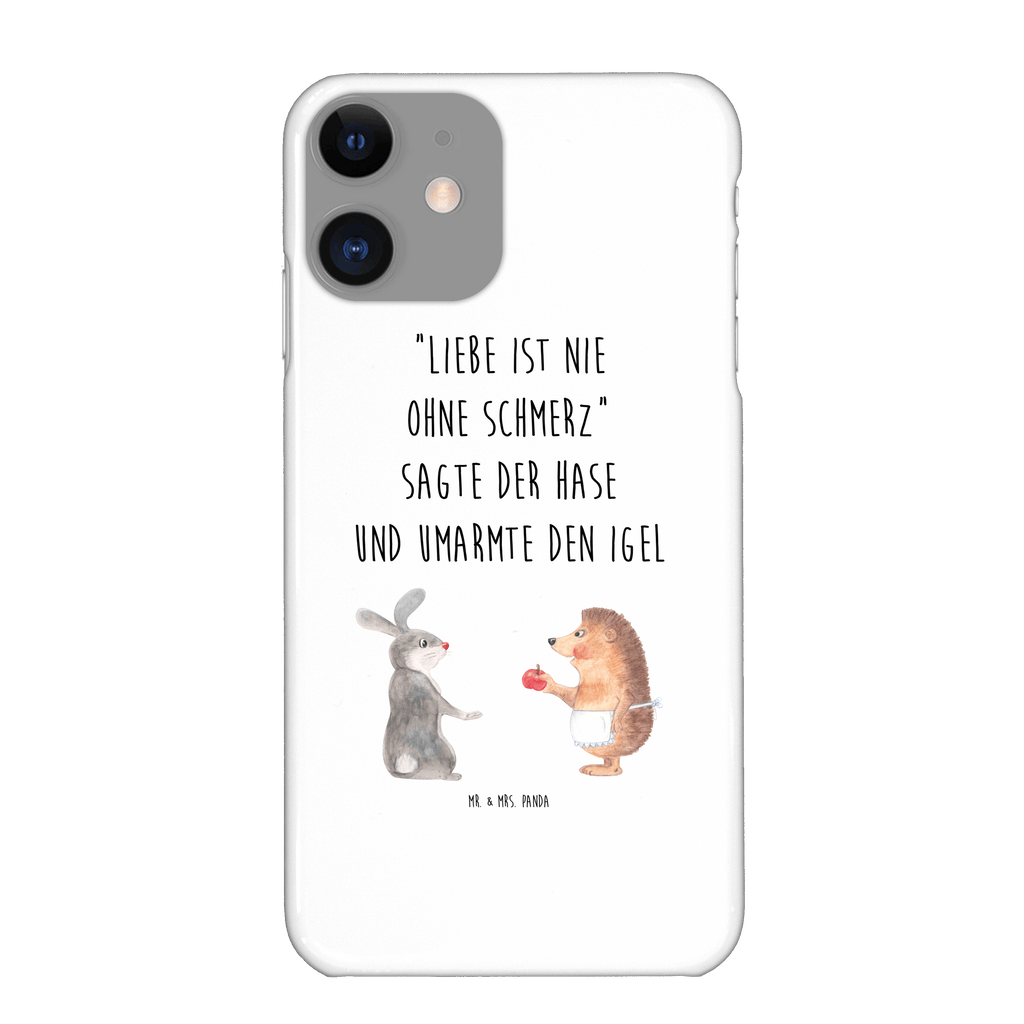 Handyhülle Hase Igel Handyhülle, Handycover, Cover, Handy, Hülle, Iphone 10, Iphone X, Tiermotive, Gute Laune, lustige Sprüche, Tiere, Igel und Hase, Igel, Hase, Liebe Spruch, Liebeskummer Geschenk, Herzschmerz, Trösten, Trennungsschmerz, Spruch romantisch