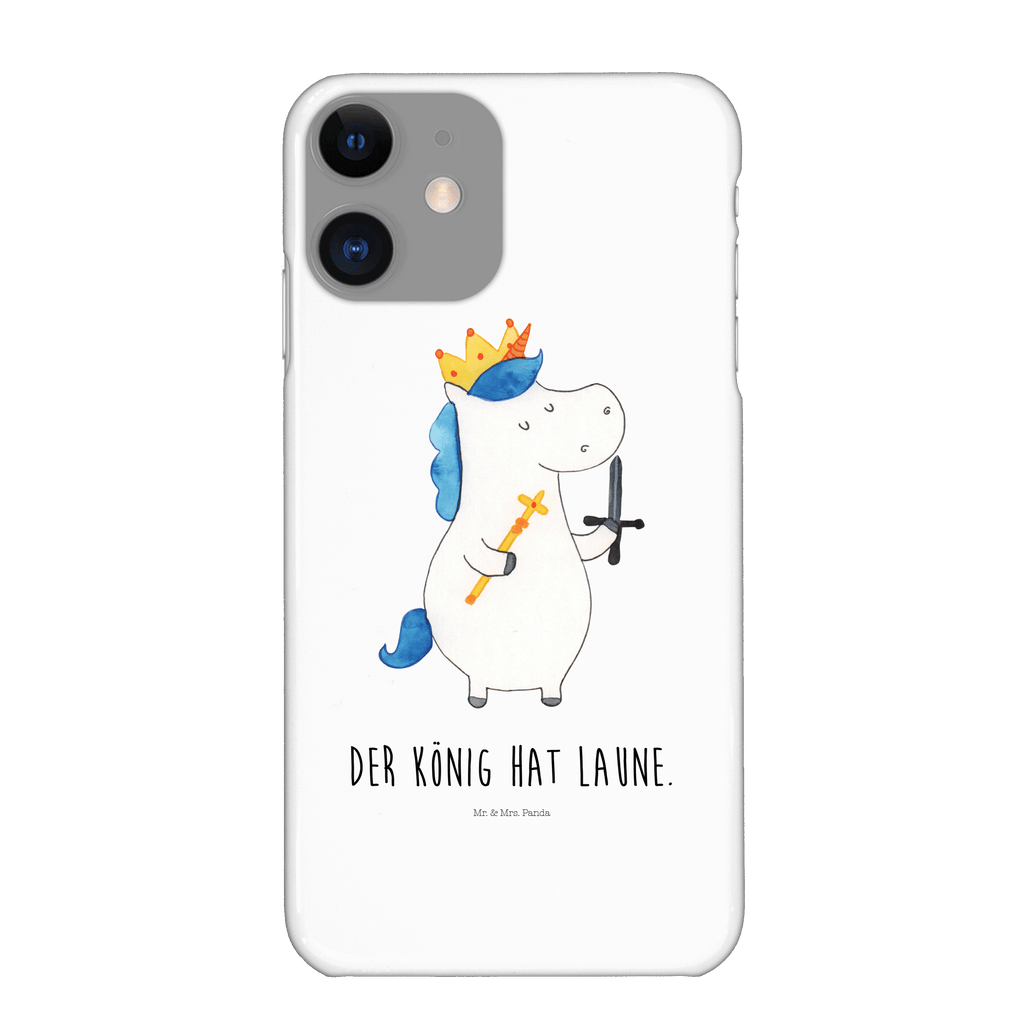 Handyhülle Einhorn König mit Schwert Handyhülle, Handycover, Cover, Handy, Hülle, Iphone 10, Iphone X, Einhorn, Einhörner, Einhorn Deko, Pegasus, Unicorn, König, Ritter, Mittelalter