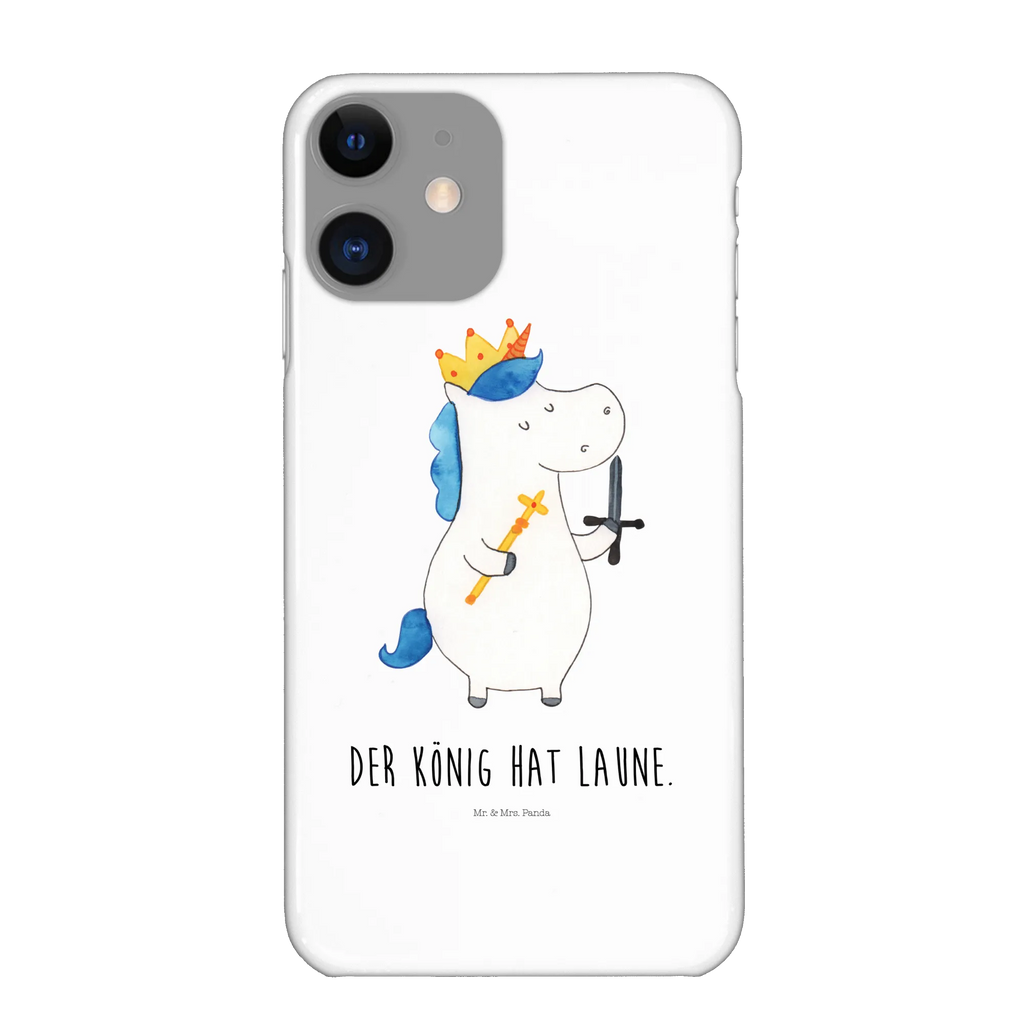 Handyhülle Einhorn König mit Schwert Handyhülle, Handycover, Cover, Handy, Hülle, Iphone 10, Iphone X, Einhorn, Einhörner, Einhorn Deko, Pegasus, Unicorn, König, Ritter, Mittelalter