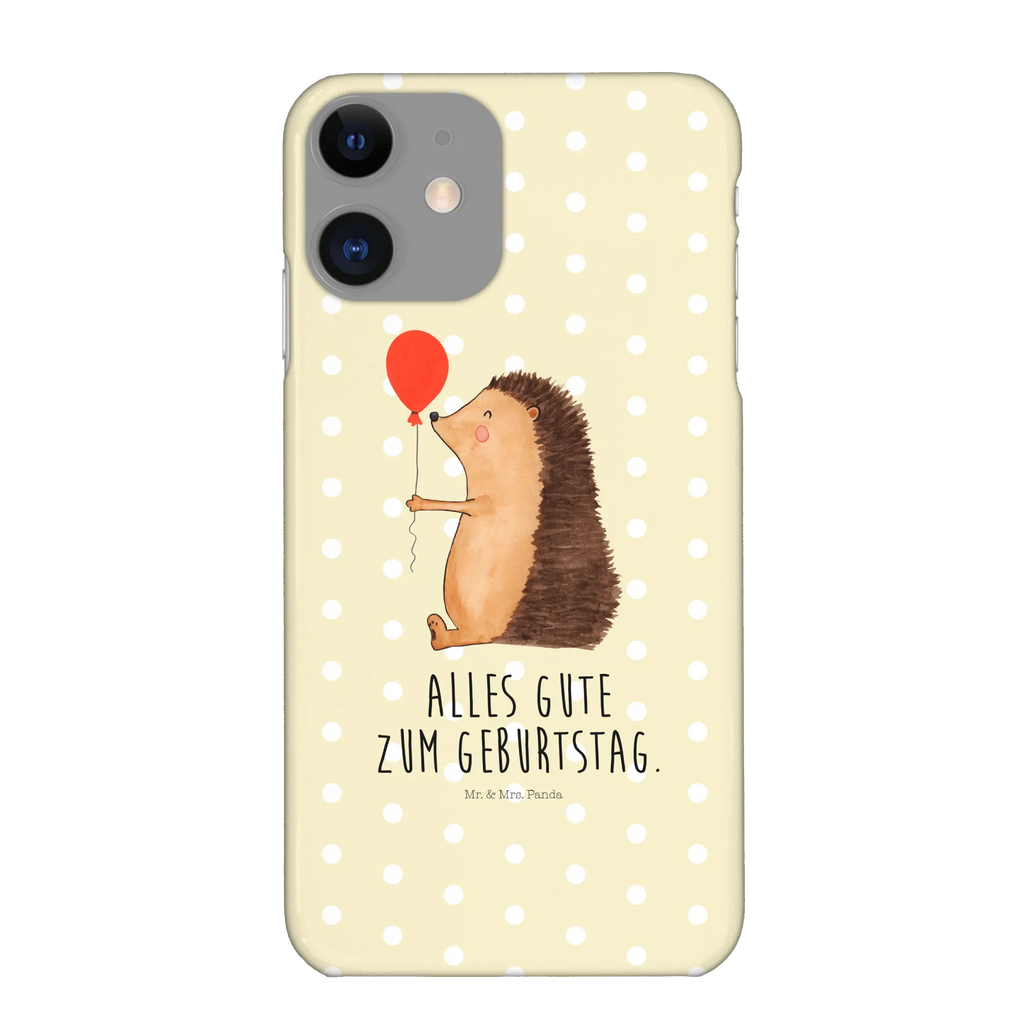 Handyhülle Igel Luftballon Handyhülle, Handycover, Cover, Handy, Hülle, Iphone 10, Iphone X, Tiermotive, Gute Laune, lustige Sprüche, Tiere, Igel, Geburtstag, Herzlichen Glückwunsch, Glückwunsch, Geburtstagskind, Ballon, Happy Birthday