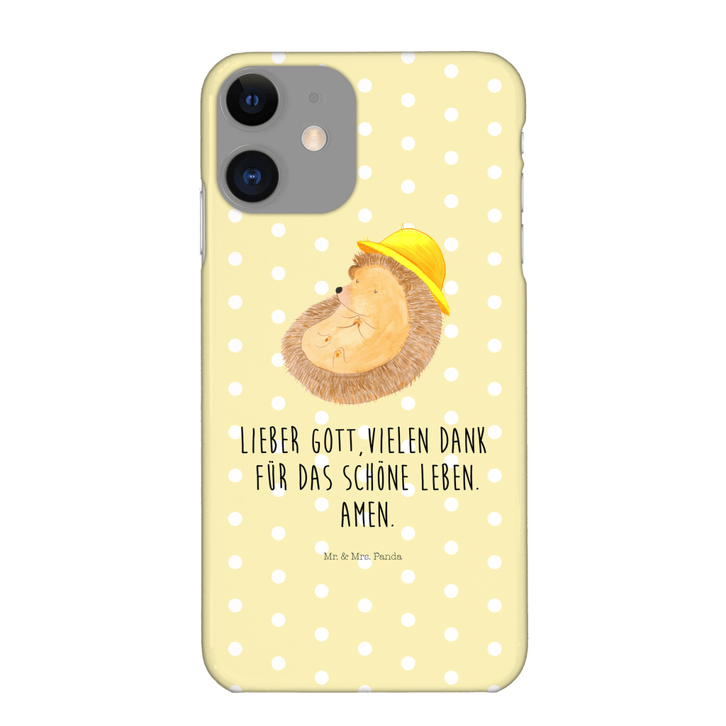 Handyhülle Igel Beten Handyhülle, Handycover, Cover, Handy, Hülle, Iphone 10, Iphone X, Tiermotive, Gute Laune, lustige Sprüche, Tiere, Igel, Igel mit Hut, Sonnenhut, Gott, Amen, beten, Leben, Dankbarkeit, Dankbar sein, dankbar, genießen