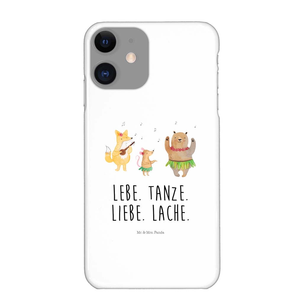 Handyhülle Waldtiere Aloha Handyhülle, Handycover, Cover, Handy, Hülle, Iphone 10, Iphone X, Tiermotive, Gute Laune, lustige Sprüche, Tiere, Wald, Waldtiere, Musik, Aloha, Bär, Hase, Igel, Tanzen, Leben, Lachen