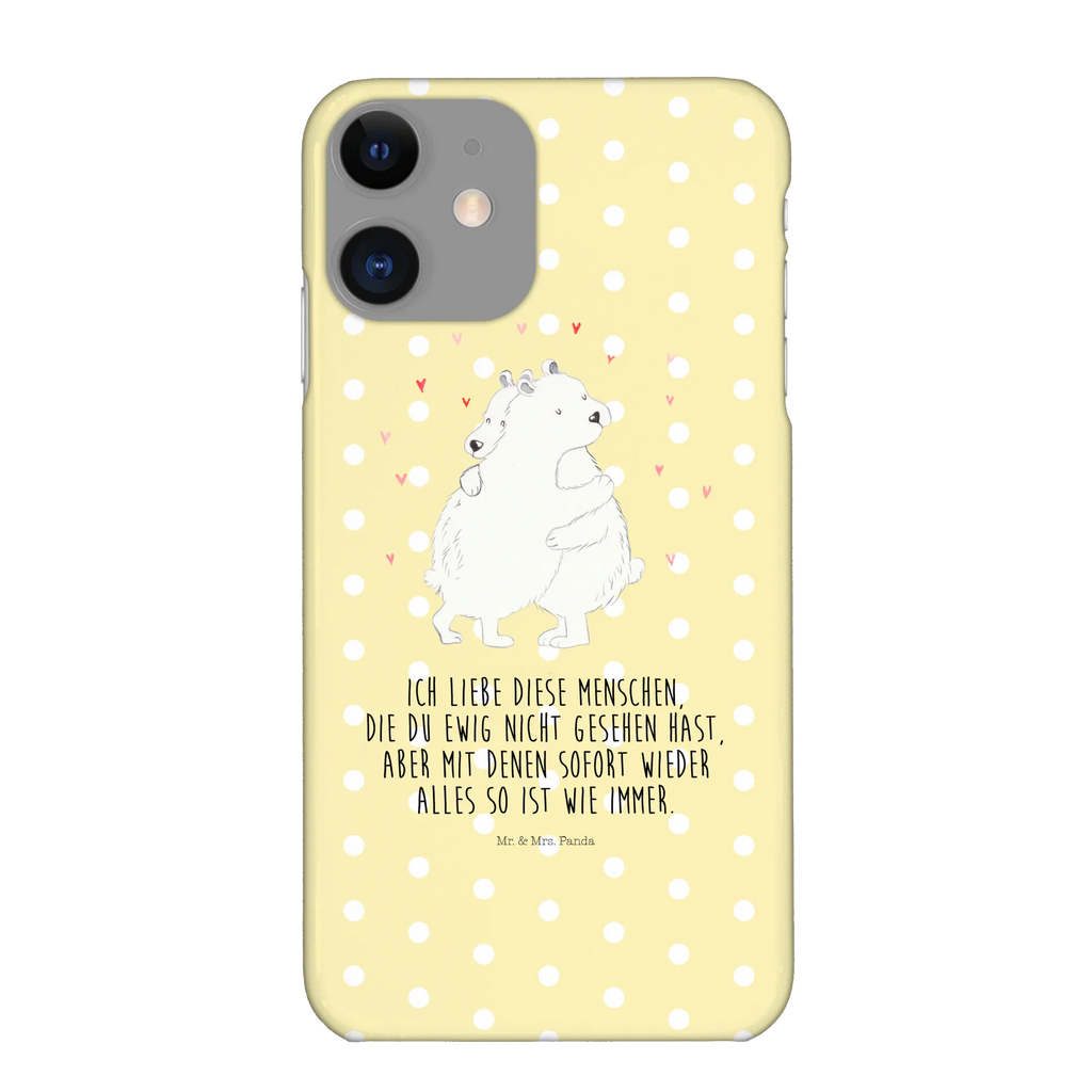 Handyhülle Eisbär Umarmen Handyhülle, Handycover, Cover, Handy, Hülle, Iphone 10, Iphone X, Tiermotive, Gute Laune, lustige Sprüche, Tiere