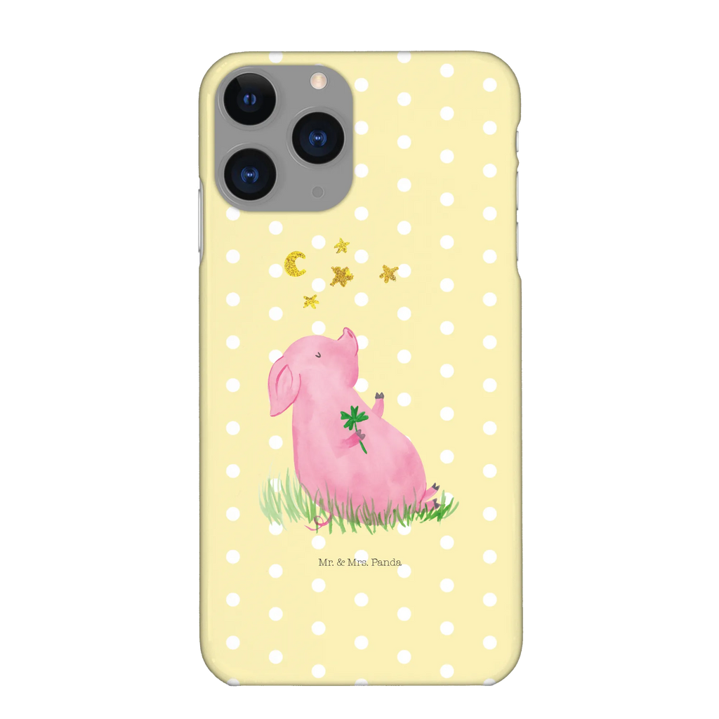 Handyhülle Schwein Glück Handyhülle, Handycover, Cover, Handy, Hülle, Iphone 10, Iphone X, Tiermotive, Gute Laune, lustige Sprüche, Tiere, Glücksschwein. Glück, Schwein, Schweinchen, Sterne, Sernchen, Ziele, Träume, Motivation, Glücksbringer