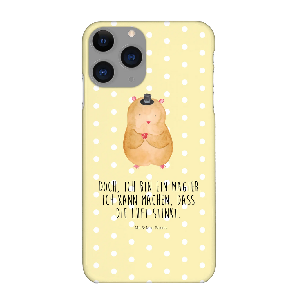 Handyhülle Hamster Hut Handyhülle, Handycover, Cover, Handy, Hülle, Iphone 10, Iphone X, Tiermotive, Gute Laune, lustige Sprüche, Tiere, Hamster, Hut, Magier, Zylinder, Zwerghamster, Zauberer