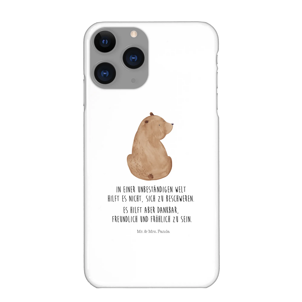 Handyhülle Bär Schulterblick Handyhülle, Handycover, Cover, Handy, Hülle, Iphone 10, Iphone X, Bär, Teddy, Teddybär, Selbstachtung, Weltansicht, Motivation, Bären, Bärenliebe, Weisheit