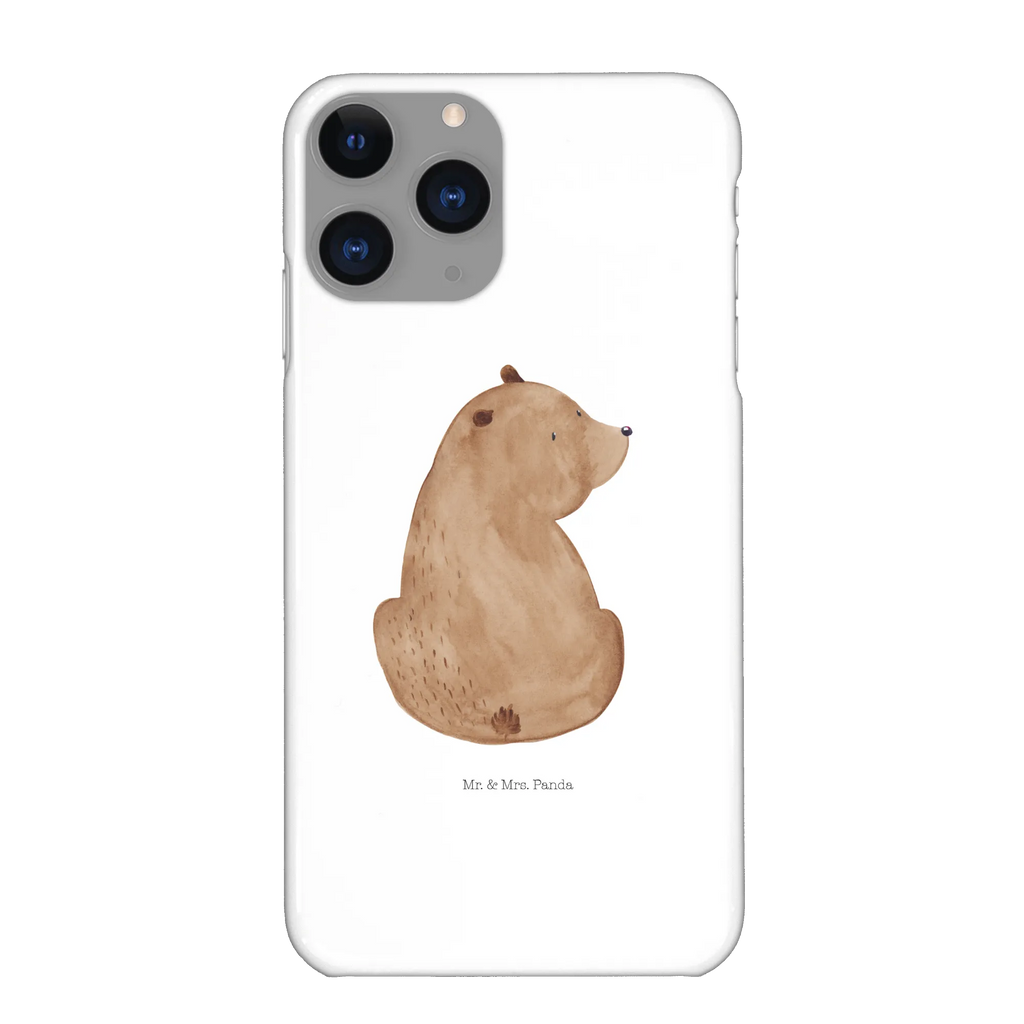 Handyhülle Bär Schulterblick Handyhülle, Handycover, Cover, Handy, Hülle, Iphone 10, Iphone X, Bär, Teddy, Teddybär, Selbstachtung, Weltansicht, Motivation, Bären, Bärenliebe, Weisheit