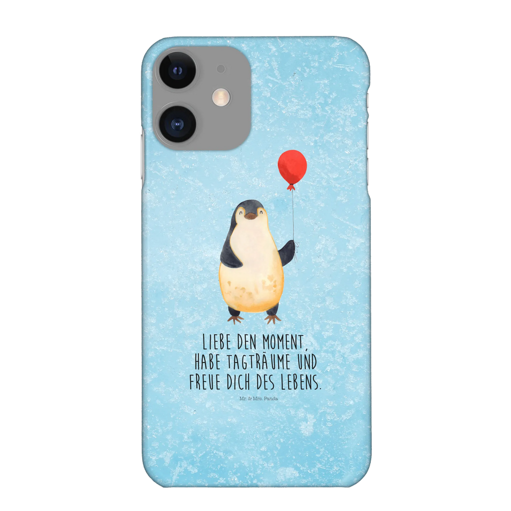 Handyhülle Pinguin Luftballon Handyhülle, Handycover, Cover, Handy, Hülle, Iphone 10, Iphone X, Pinguin, Pinguine, Luftballon, Tagträume, Lebenslust, Geschenk Freundin, Geschenkidee, beste Freundin, Motivation, Neustart, neues Leben, Liebe, Glück