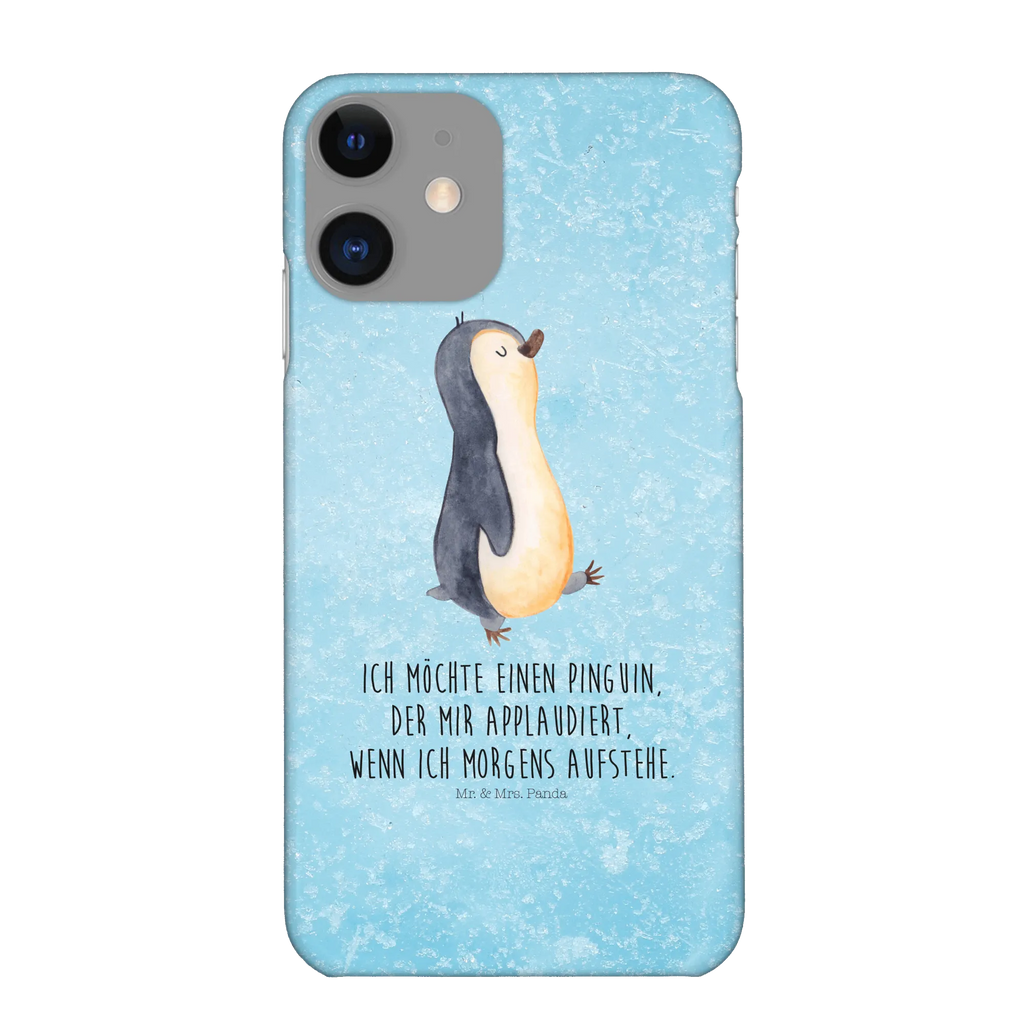 Handyhülle Pinguin marschieren Handyhülle, Handycover, Cover, Handy, Hülle, Iphone 10, Iphone X, Pinguin, Pinguine, Frühaufsteher, Langschläfer, Bruder, Schwester, Familie