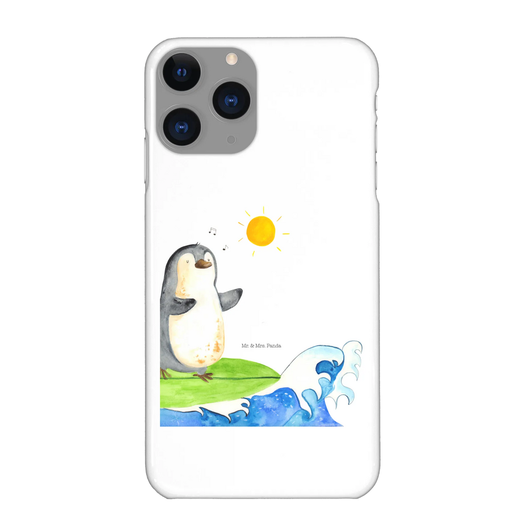 Handyhülle Pinguin Surfer Handyhülle, Handycover, Cover, Handy, Hülle, Iphone 10, Iphone X, Pinguin, Pinguine, surfen, Surfer, Hawaii, Urlaub, Wellen, Wellen reiten, Portugal