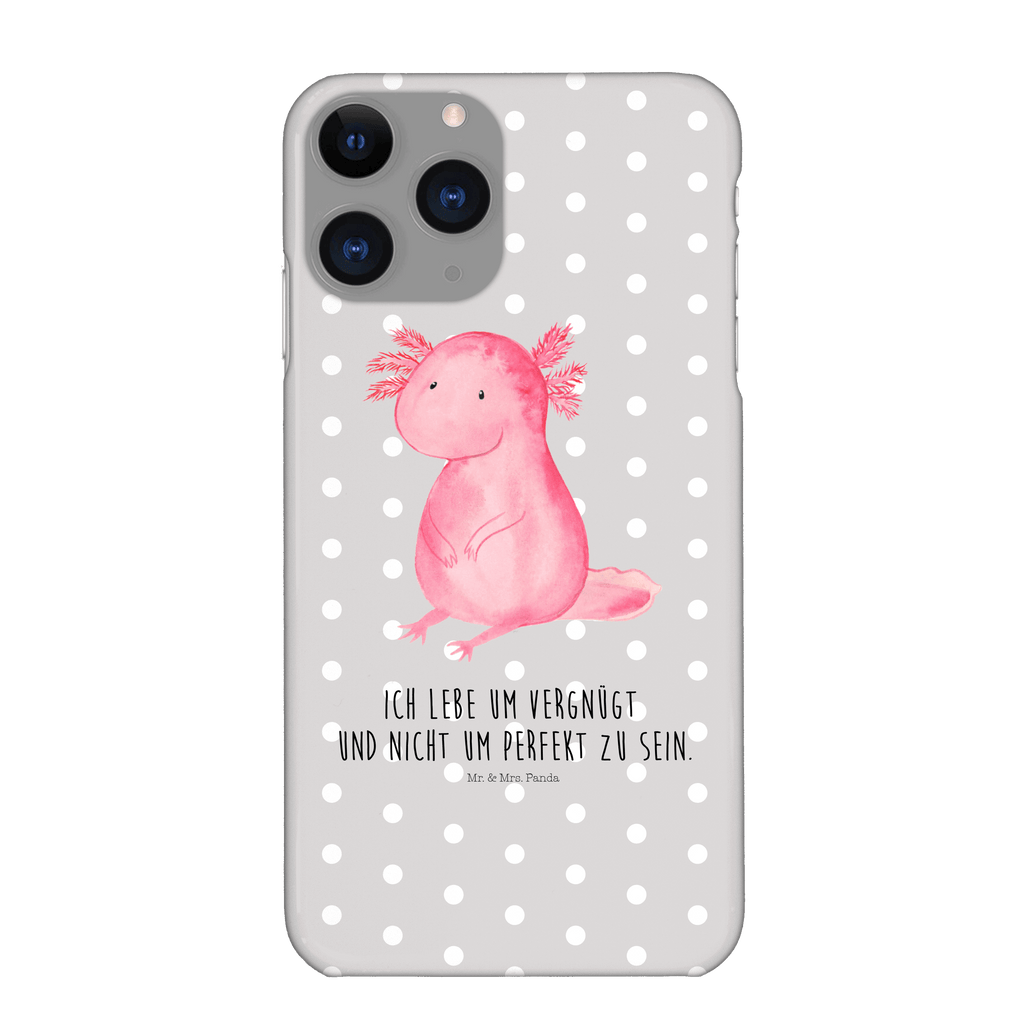 Handyhülle Axolotl null Handyhülle, Handycover, Cover, Handy, Hülle, Iphone 10, Iphone X, Axolotl, Molch, Axolot, vergnügt, fröhlich, zufrieden, Lebensstil, Weisheit, Lebensweisheit, Liebe, Freundin