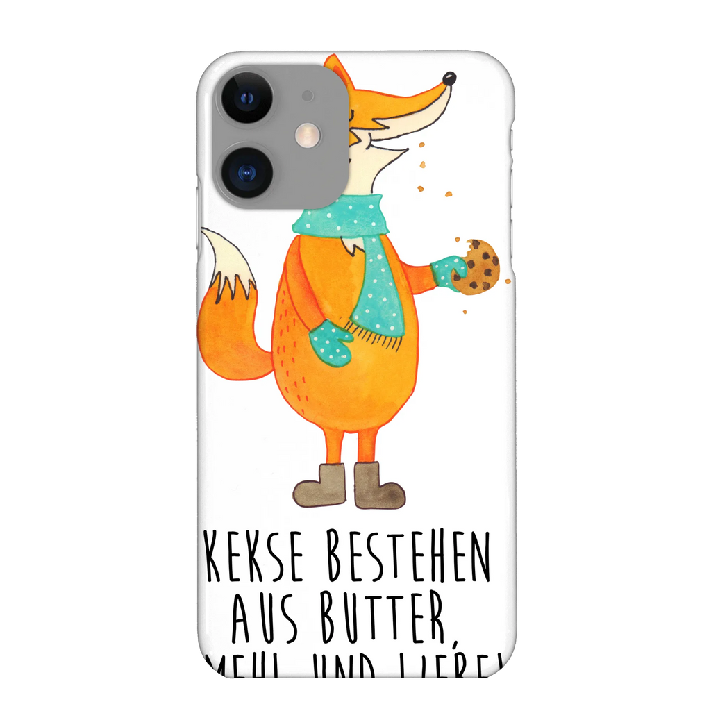 Handyhülle Fuchs Keks Handyhülle, Handycover, Cover, Handy, Hülle, Iphone 10, Iphone X, Fuchs, Füchse, Backen Spruch, Kekse, Winter, Weihnachtszeit, Plätzchen, Liebe, Küche Deko