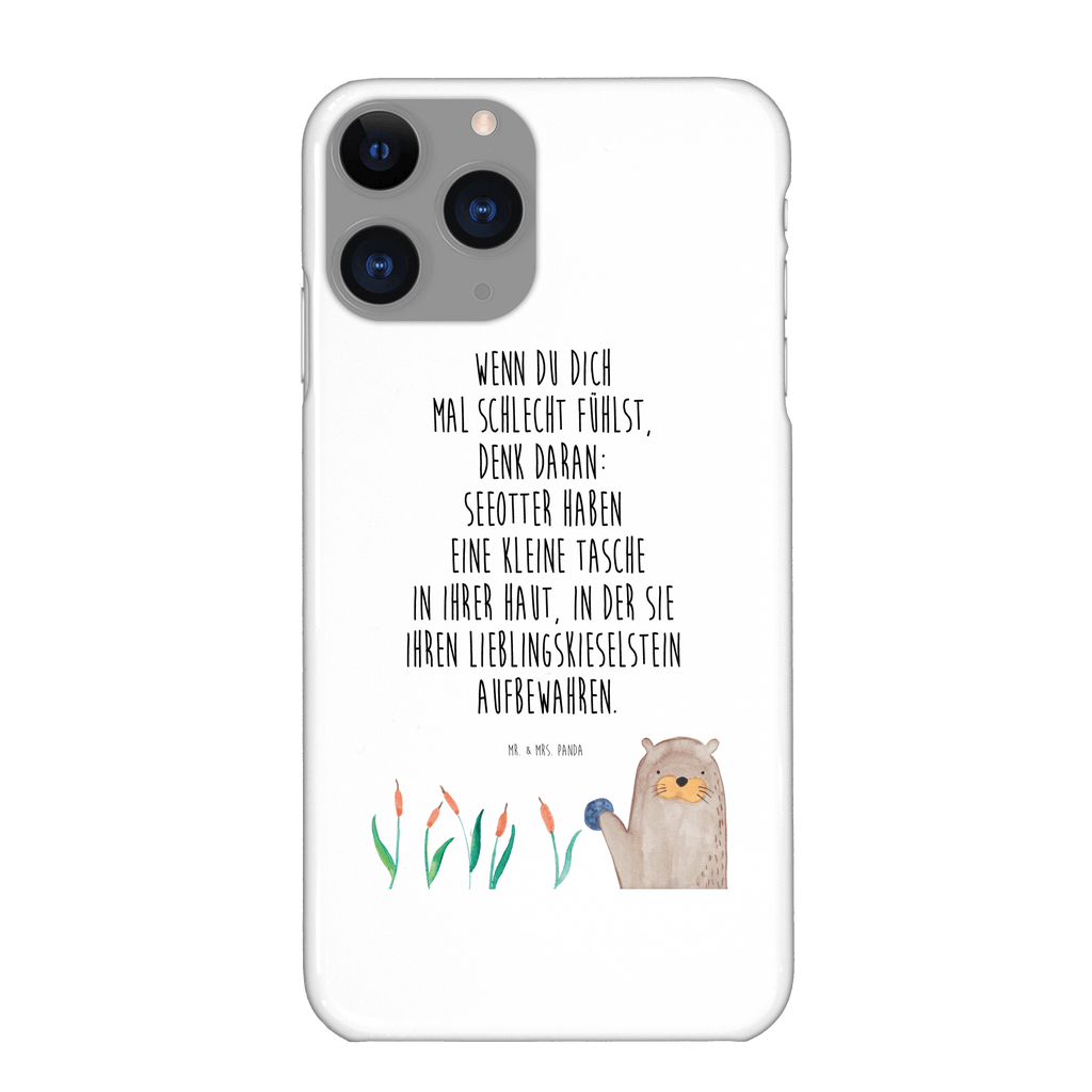 Handyhülle Otter Stein Handyhülle, Handycover, Cover, Handy, Hülle, Iphone 10, Iphone X, Otter, Fischotter, Seeotter, Otter Seeotter See Otter