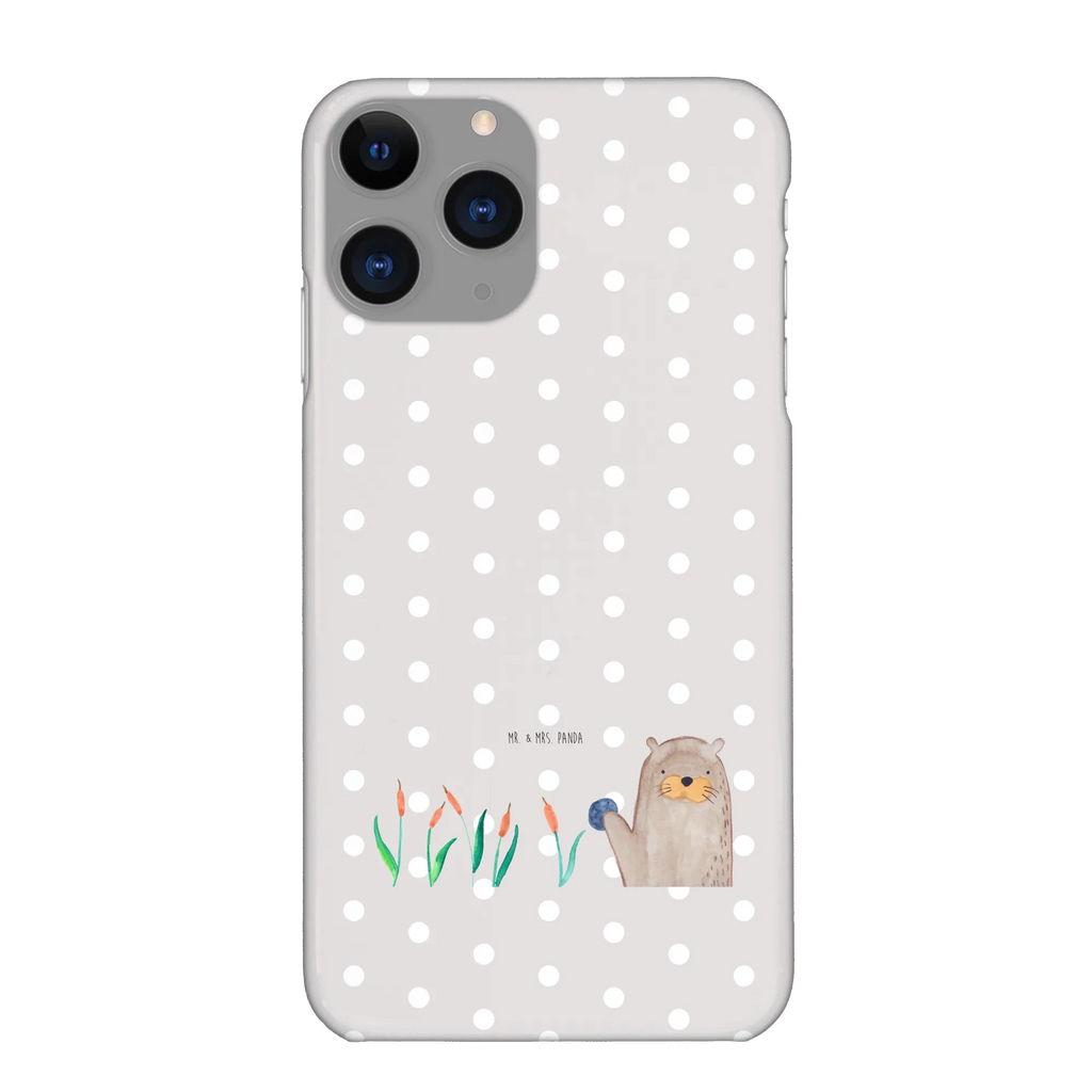 Handyhülle Otter Stein Handyhülle, Handycover, Cover, Handy, Hülle, Iphone 10, Iphone X, Otter, Fischotter, Seeotter, Otter Seeotter See Otter