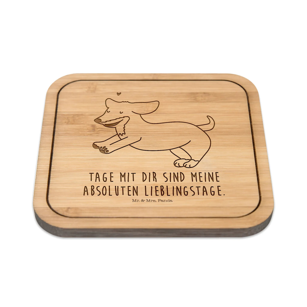 Untersetzer quadratisch Hund Dackel fröhlich Untersetzer, Bierdeckel, Glasuntersetzer, Untersetzer Gläser, Getränkeuntersetzer, Hund, Hundemotiv, Haustier, Hunderasse, Tierliebhaber, Hundebesitzer, Sprüche, Hunde, Dackel, Dachshund, happy dog