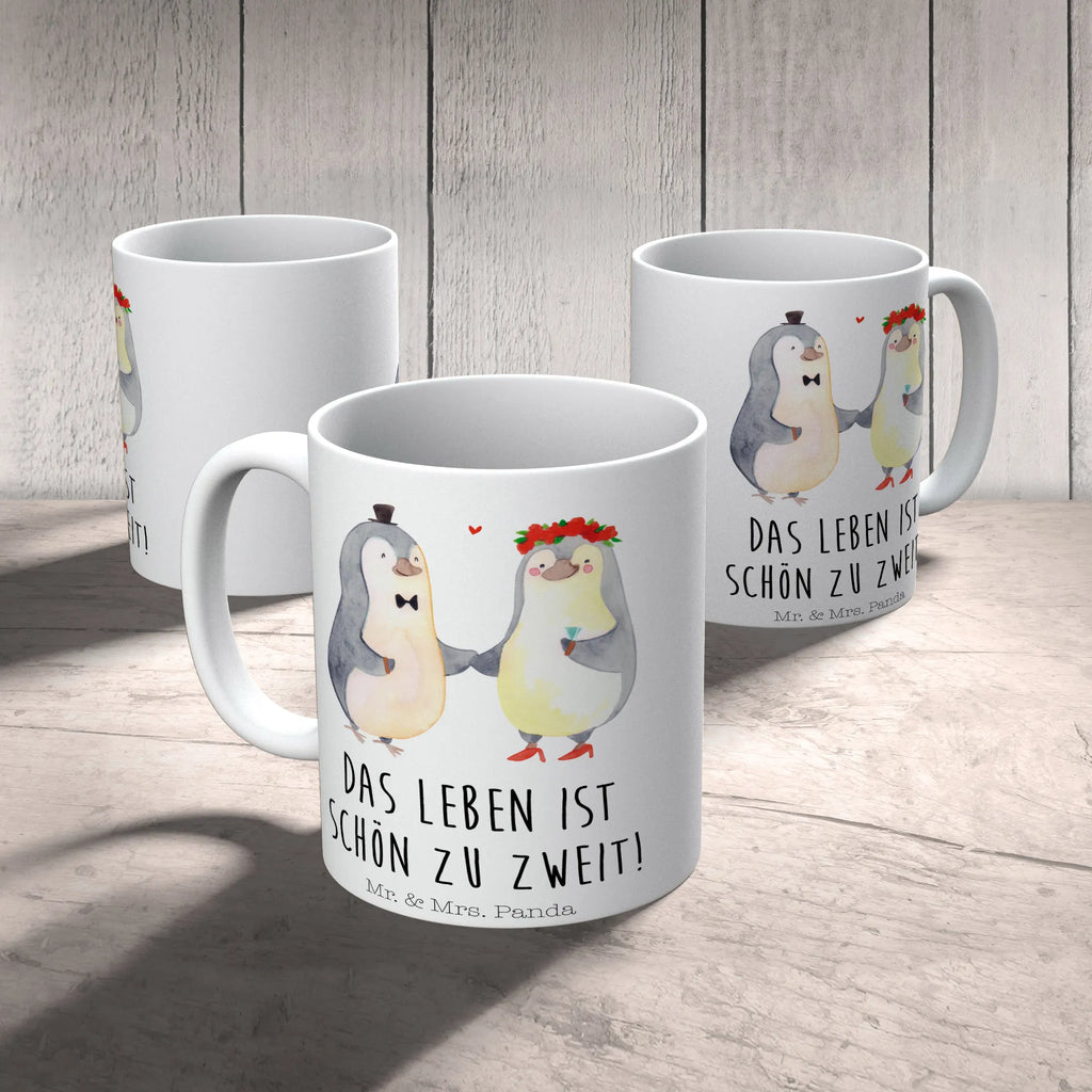 Tasse Pinguin Heirat Tasse, Kaffeetasse, Teetasse, Becher, Kaffeebecher, Teebecher, Keramiktasse, Porzellantasse, Büro Tasse, Geschenk Tasse, Tasse Sprüche, Tasse Motive, Kaffeetassen, Tasse bedrucken, Designer Tasse, Cappuccino Tassen, Schöne Teetassen, Liebe, Partner, Freund, Freundin, Ehemann, Ehefrau, Heiraten, Verlobung, Heiratsantrag, Liebesgeschenk, Jahrestag, Hocheitstag