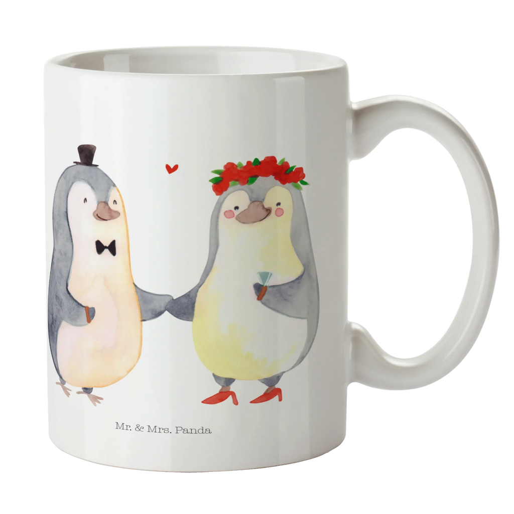 Tasse Pinguin Heirat Tasse, Kaffeetasse, Teetasse, Becher, Kaffeebecher, Teebecher, Keramiktasse, Porzellantasse, Büro Tasse, Geschenk Tasse, Tasse Sprüche, Tasse Motive, Kaffeetassen, Tasse bedrucken, Designer Tasse, Cappuccino Tassen, Schöne Teetassen, Liebe, Partner, Freund, Freundin, Ehemann, Ehefrau, Heiraten, Verlobung, Heiratsantrag, Liebesgeschenk, Jahrestag, Hocheitstag