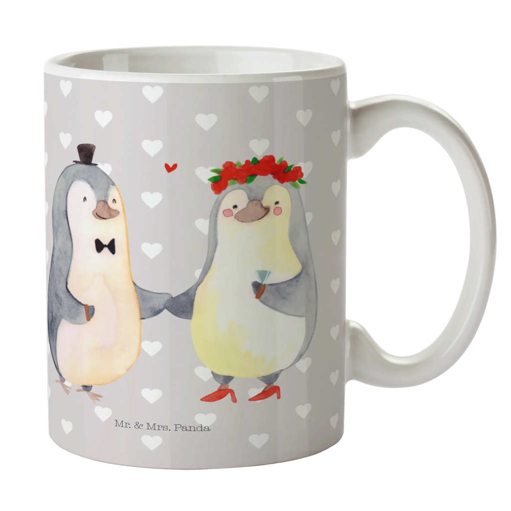 Tasse Pinguin Heirat Tasse, Kaffeetasse, Teetasse, Becher, Kaffeebecher, Teebecher, Keramiktasse, Porzellantasse, Büro Tasse, Geschenk Tasse, Tasse Sprüche, Tasse Motive, Kaffeetassen, Tasse bedrucken, Designer Tasse, Cappuccino Tassen, Schöne Teetassen, Liebe, Partner, Freund, Freundin, Ehemann, Ehefrau, Heiraten, Verlobung, Heiratsantrag, Liebesgeschenk, Jahrestag, Hocheitstag