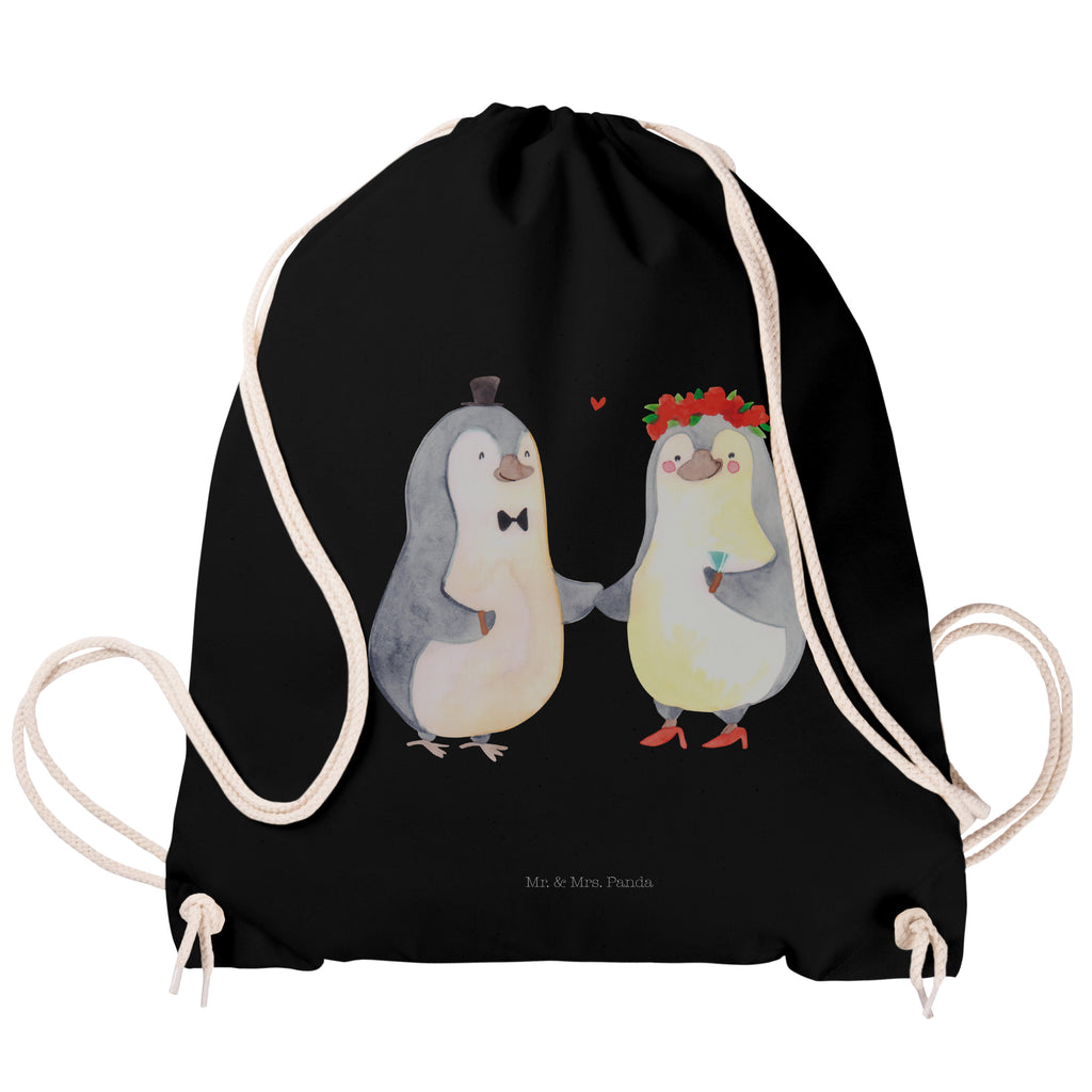 Sportbeutel Pinguin Heirat Sportbeutel, Turnbeutel, Beutel, Sporttasche, Tasche, Stoffbeutel, Sportbeutel Kinder, Gymsack, Beutel Rucksack, Kleine Sporttasche, Sportzubehör, Turnbeutel Baumwolle, Liebe, Partner, Freund, Freundin, Ehemann, Ehefrau, Heiraten, Verlobung, Heiratsantrag, Liebesgeschenk, Jahrestag, Hocheitstag