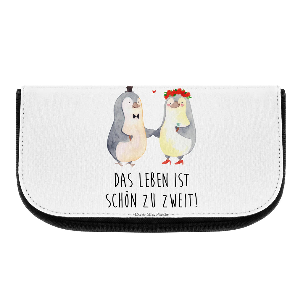 Kosmetiktasche Pinguin Heirat Kosmetikbeutel, Kulturtasche, Kulturbeutel, Schminktasche, Make-Up Tasche, Kosmetiktasche, Beauty Bag, Kosmetiktasche Damen, Make Up Tasche, Kosmetik Tasche, Kosmetiktasche Klein, Kleine Kosmetiktasche, Schminktasche Klein, Kosmetiktasche Mit Fächern, Schminktäschen, Schminke Tasche, Kosmetiktaschen Damen, Beauty Case, Schmink Täschchen, Liebe, Partner, Freund, Freundin, Ehemann, Ehefrau, Heiraten, Verlobung, Heiratsantrag, Liebesgeschenk, Jahrestag, Hocheitstag