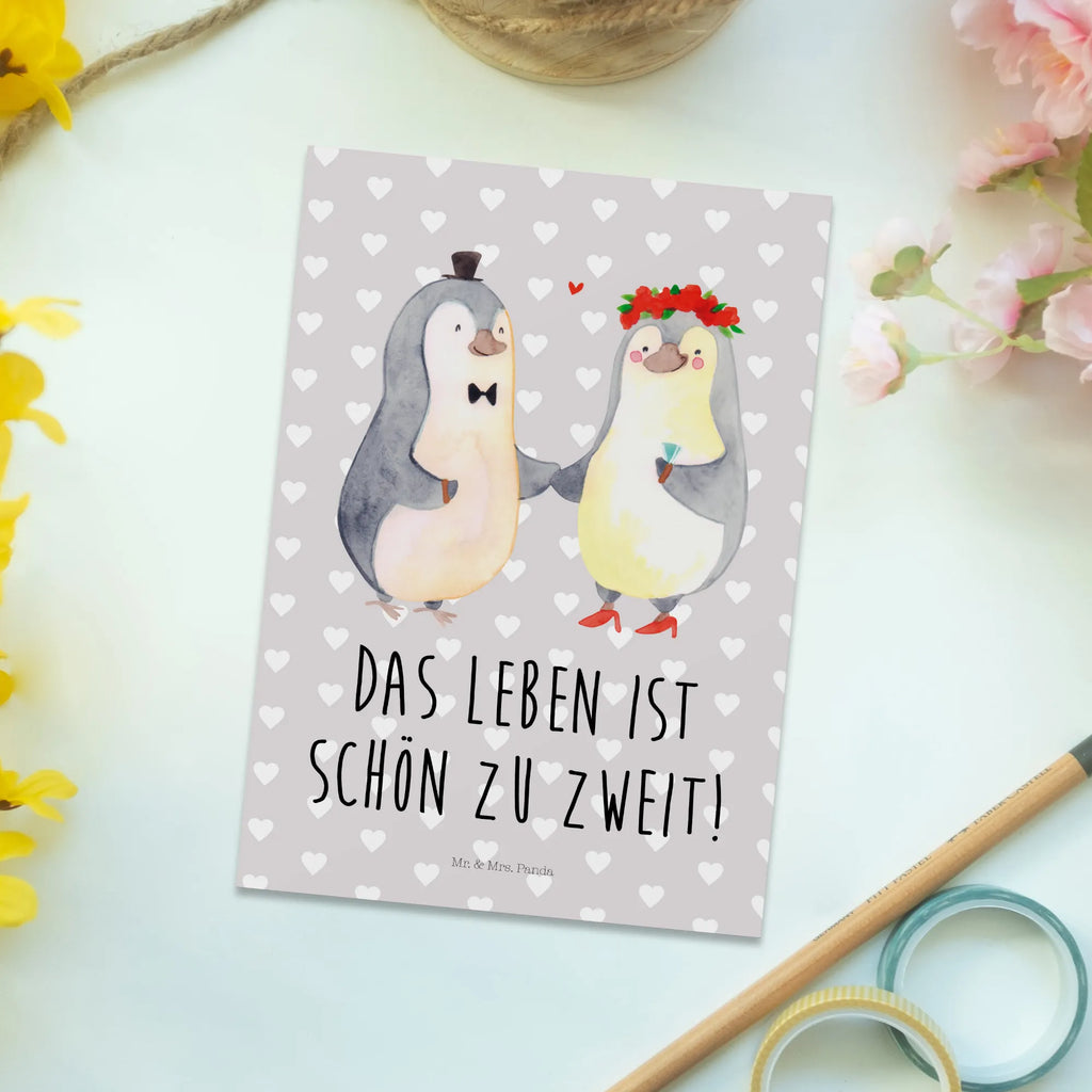 Postkarte Pinguin Heirat Postkarte, Karte, Geschenkkarte, Grußkarte, Einladung, Ansichtskarte, Geburtstagskarte, Einladungskarte, Dankeskarte, Ansichtskarten, Einladung Geburtstag, Einladungskarten Geburtstag, Liebe, Partner, Freund, Freundin, Ehemann, Ehefrau, Heiraten, Verlobung, Heiratsantrag, Liebesgeschenk, Jahrestag, Hocheitstag