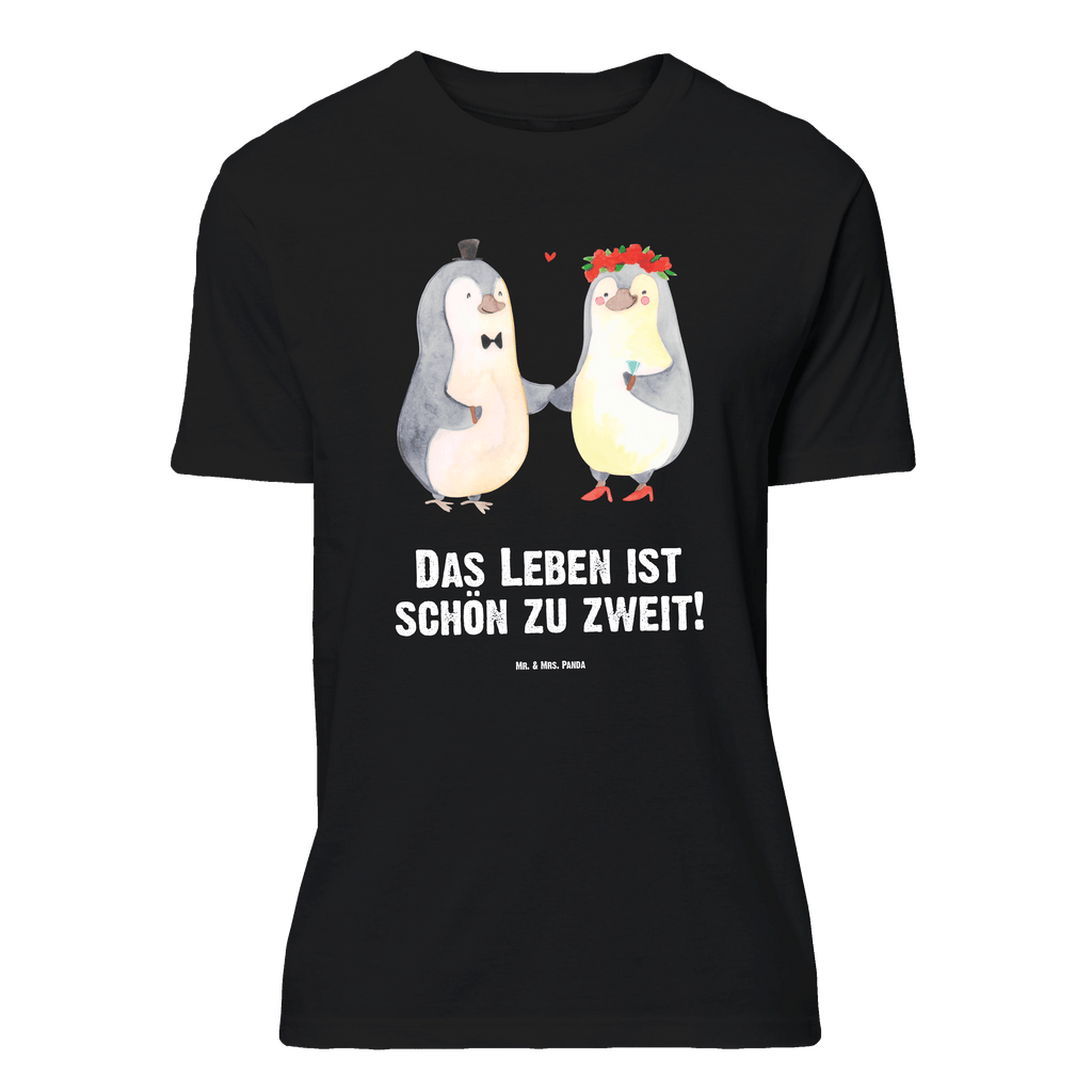 T-Shirt Standard Pinguin Heirat T-Shirt, Shirt, Tshirt, Lustiges T-Shirt, T-Shirt mit Spruch, Party, Junggesellenabschied, Jubiläum, Geburstag, Herrn, Damen, Männer, Frauen, Schlafshirt, Nachthemd, Sprüche, Liebe, Partner, Freund, Freundin, Ehemann, Ehefrau, Heiraten, Verlobung, Heiratsantrag, Liebesgeschenk, Jahrestag, Hocheitstag